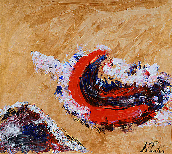 LUCIA PRATES - Abstrato - ost - 90 x 100 - foto 2 de 4