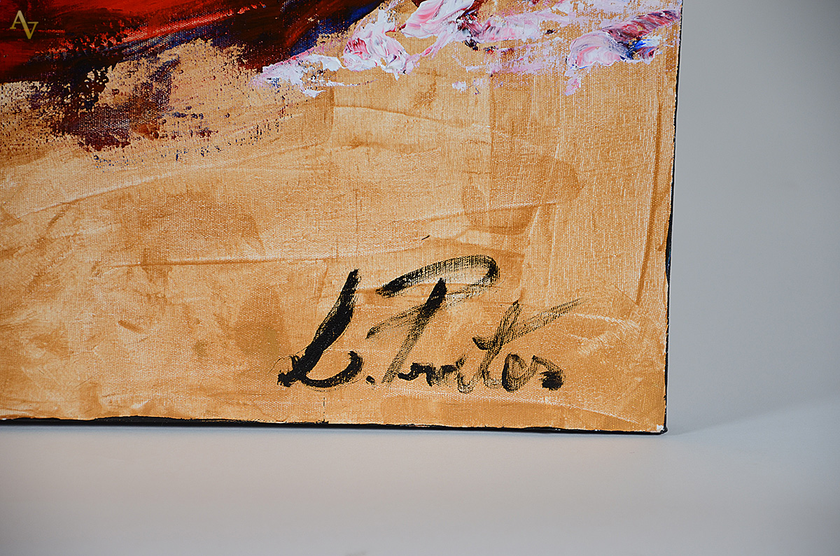 LUCIA PRATES - Abstrato - ost - 90 x 100 - foto 3 de 4