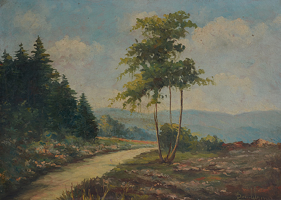 D. COCULILO - Paisagem - ost - 46 x 62 - foto 2 de 3