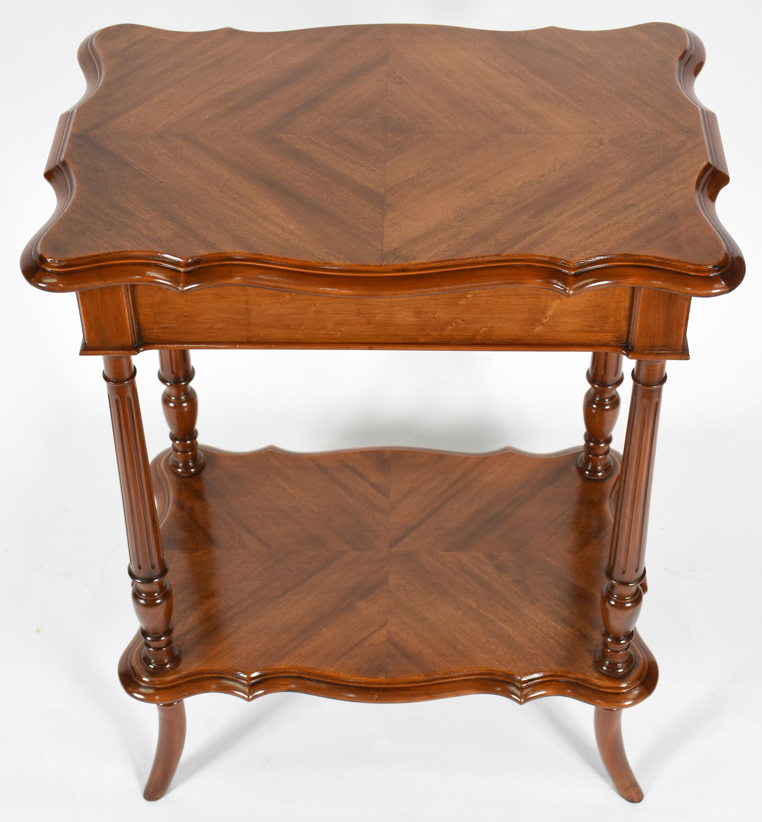 Mesa costureira de madeira nobre , tampo articulado com espelho... - foto 3 de 3