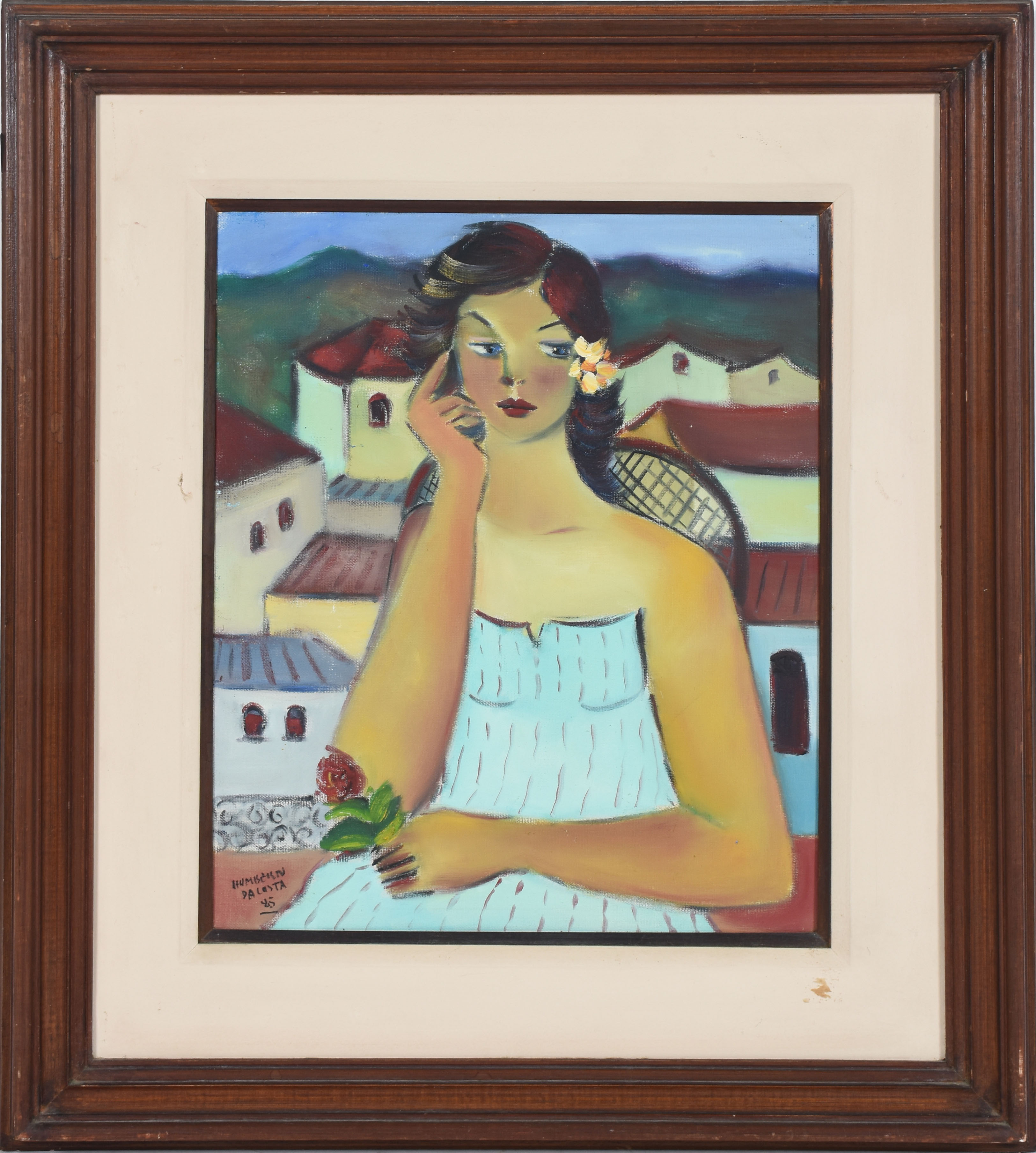 Humberto da Costa (1941), Mulher com flores - foto 1 de 3