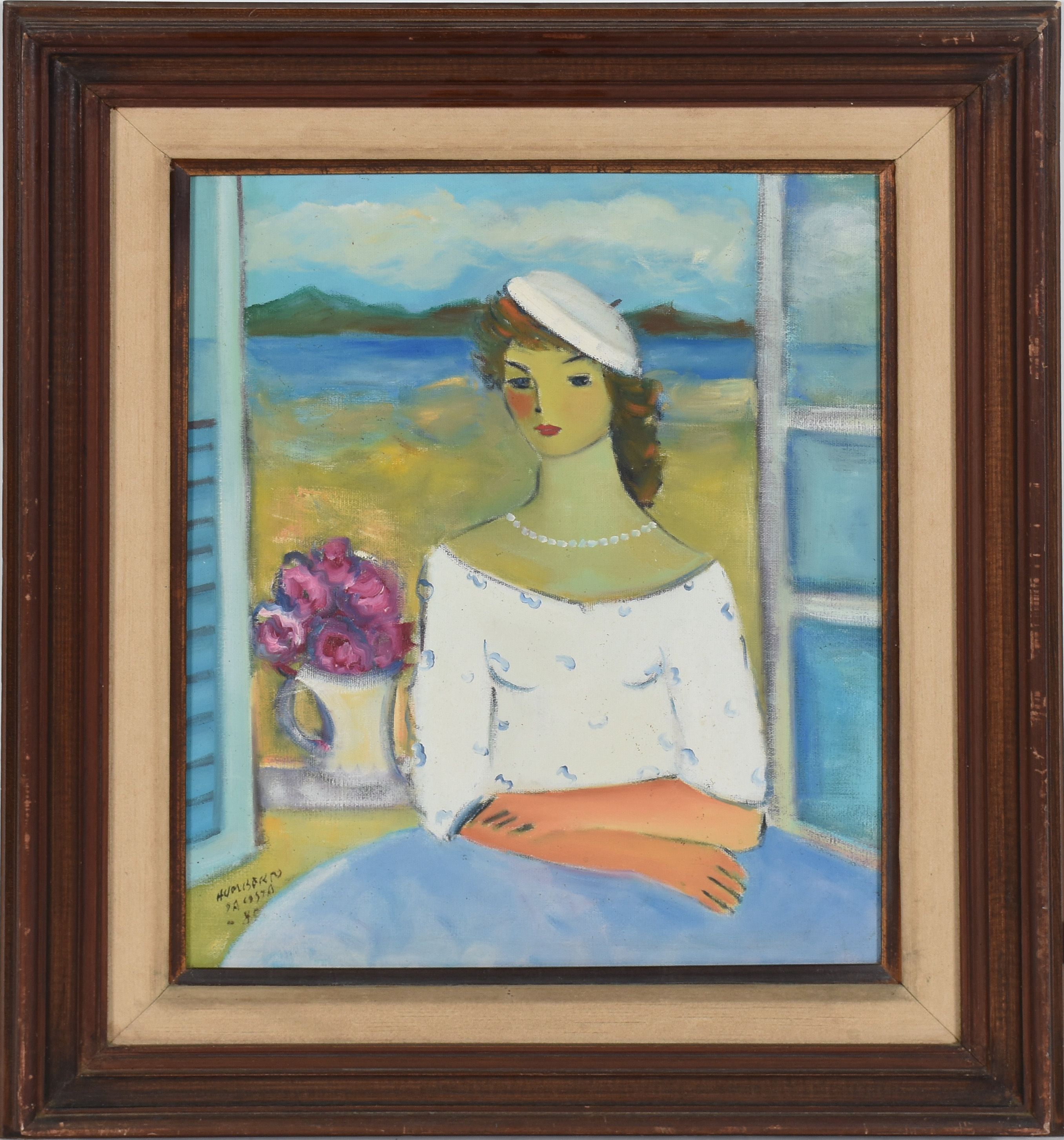 Humberto da Costa (1941), Mulher com vaso de flores - foto 2 de 3