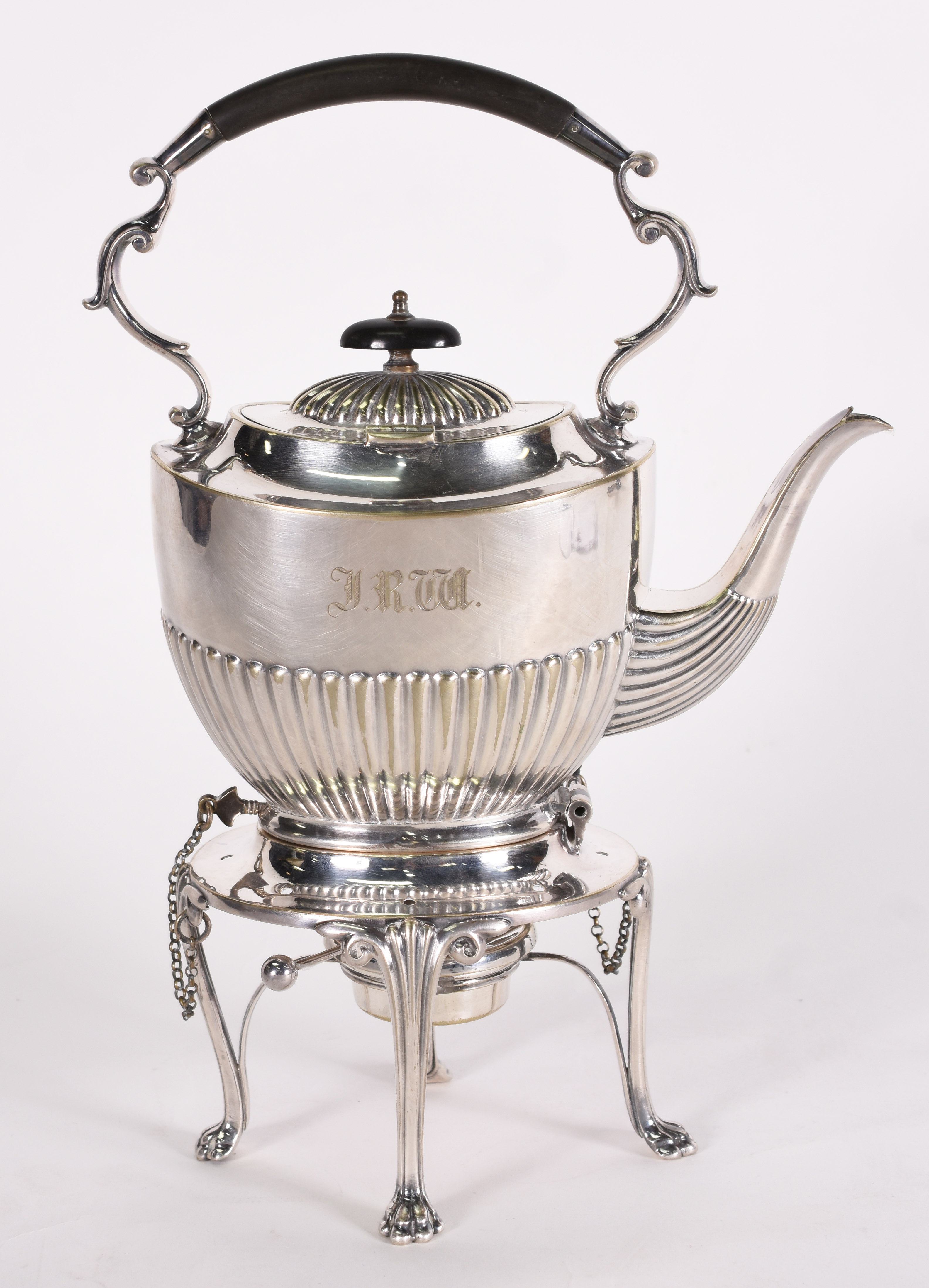 Samovar de metal Inglês Sheffield . - foto 1 de 3
