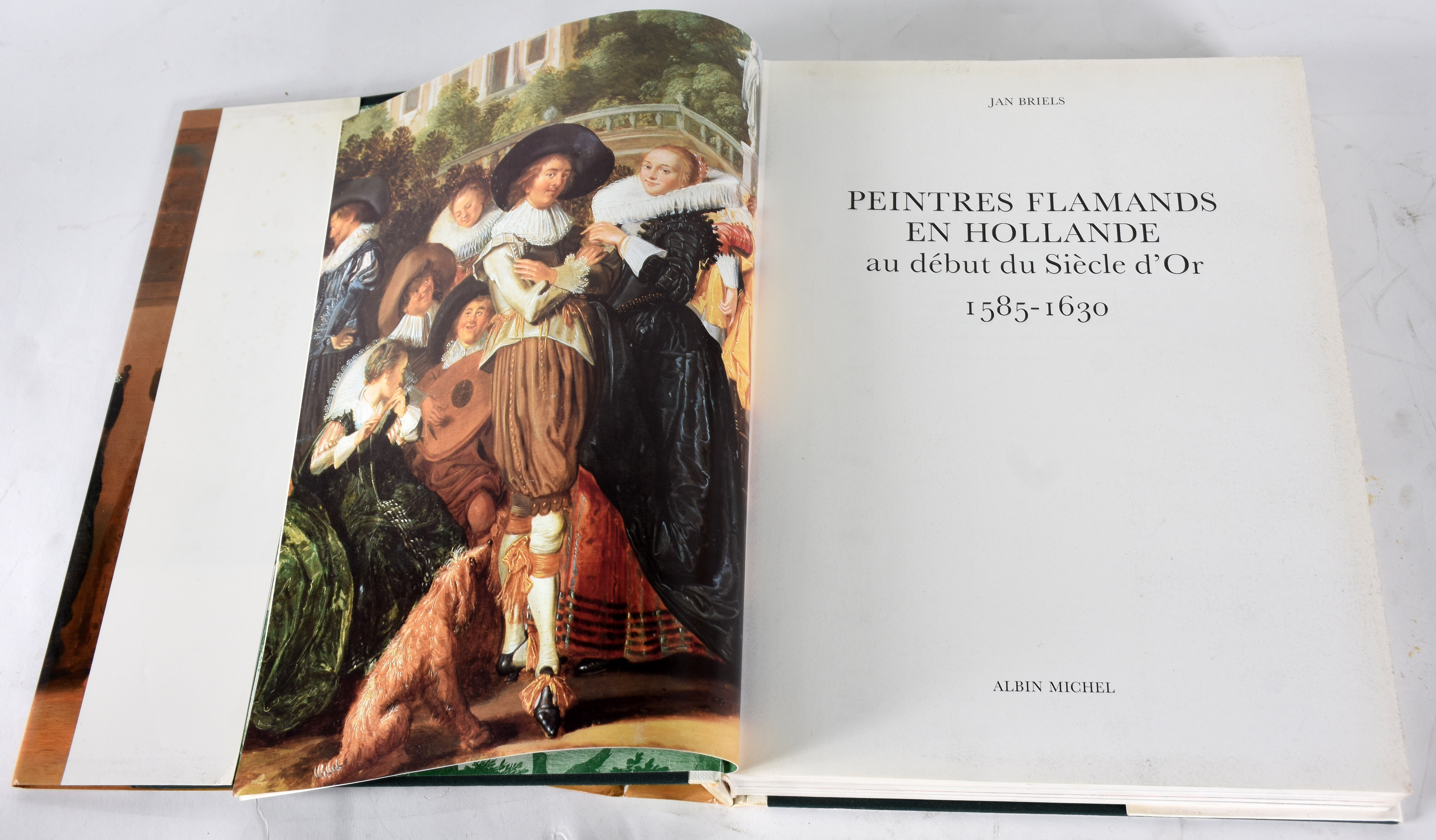 Livro -" La Peintres Flamands en Hollande " Par Jan Briels Airbin... - foto 2 de 4