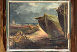 ARLINDO MESQUITA (1924 / 1987), Paisagem - o.s.c. ( moldura no estado )