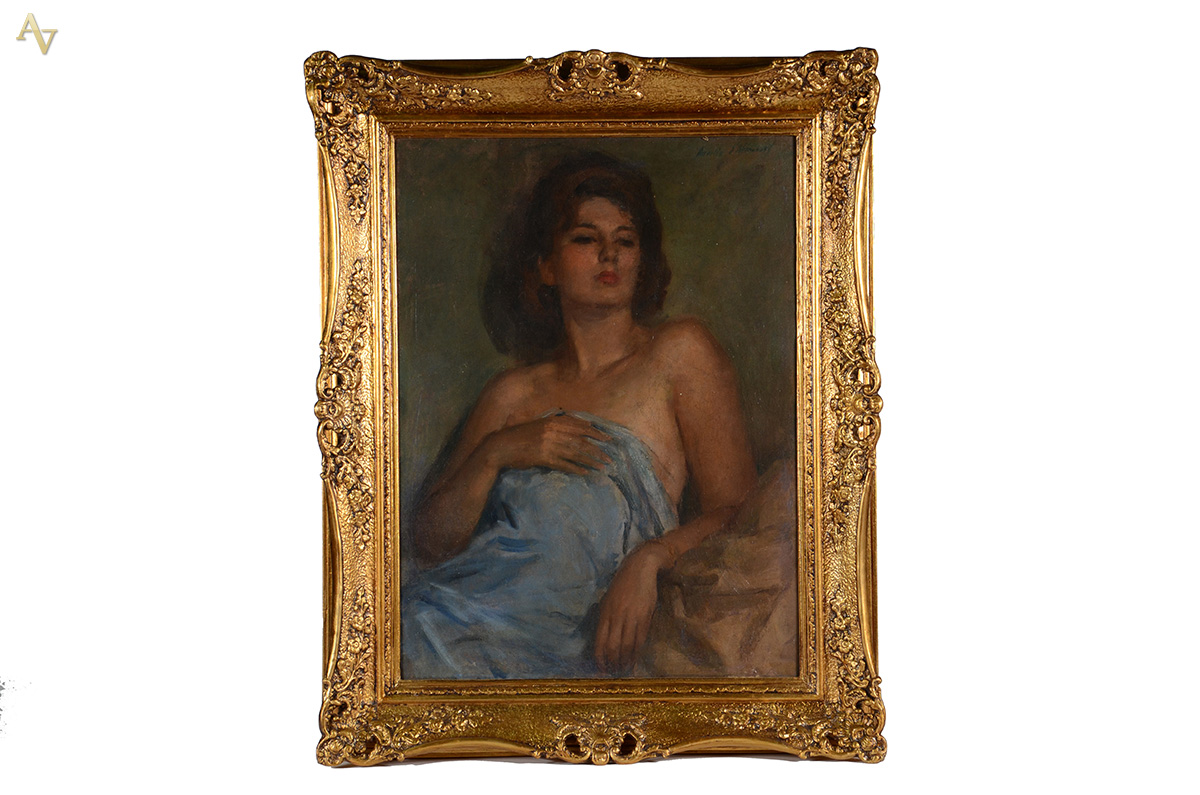  Aurélio D'Alincourt (1919-1990), Figura feminina - foto 1 de 3