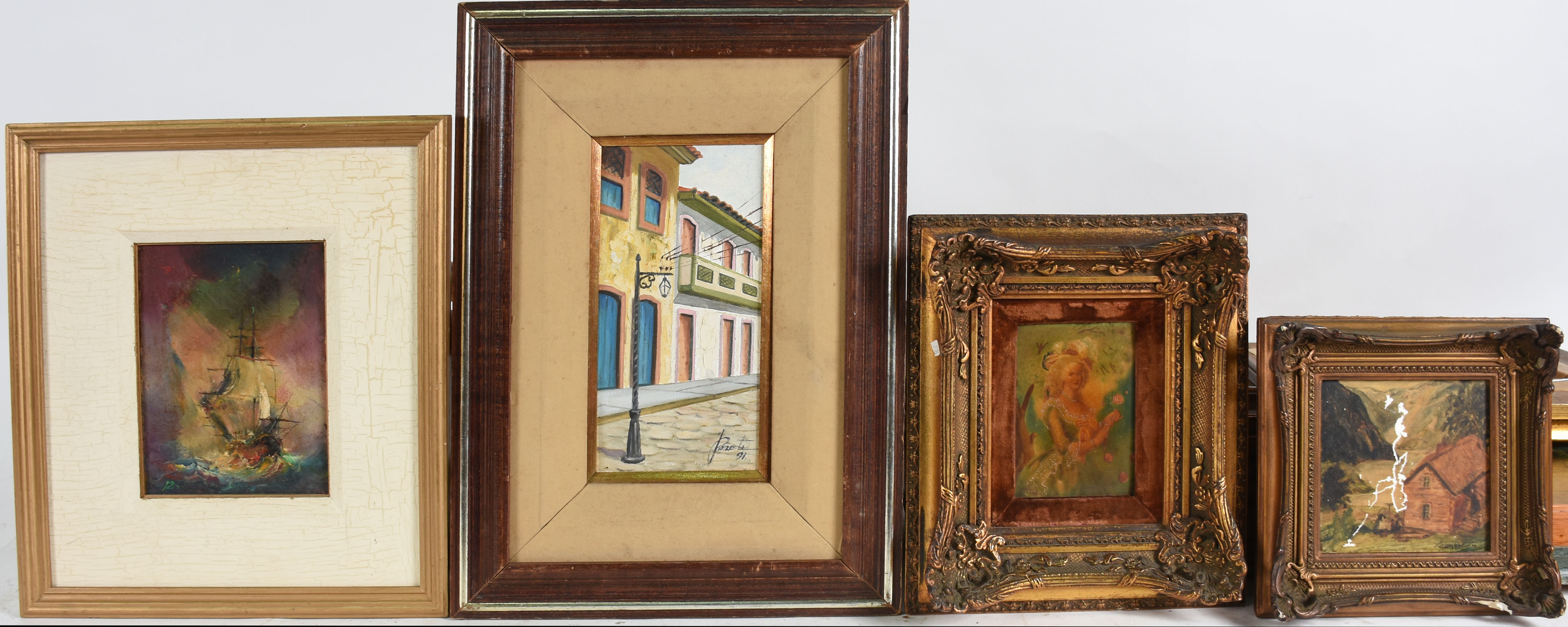 Pintura em louça , ASSINATURA NÃO IDENTIFICADA . o.s.m. , Assinatura... - foto 1 de 6