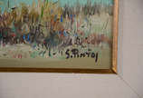 Sylvio Pinto (1918-1997), Marinha - ost - 38 x 55 - datado 1985
