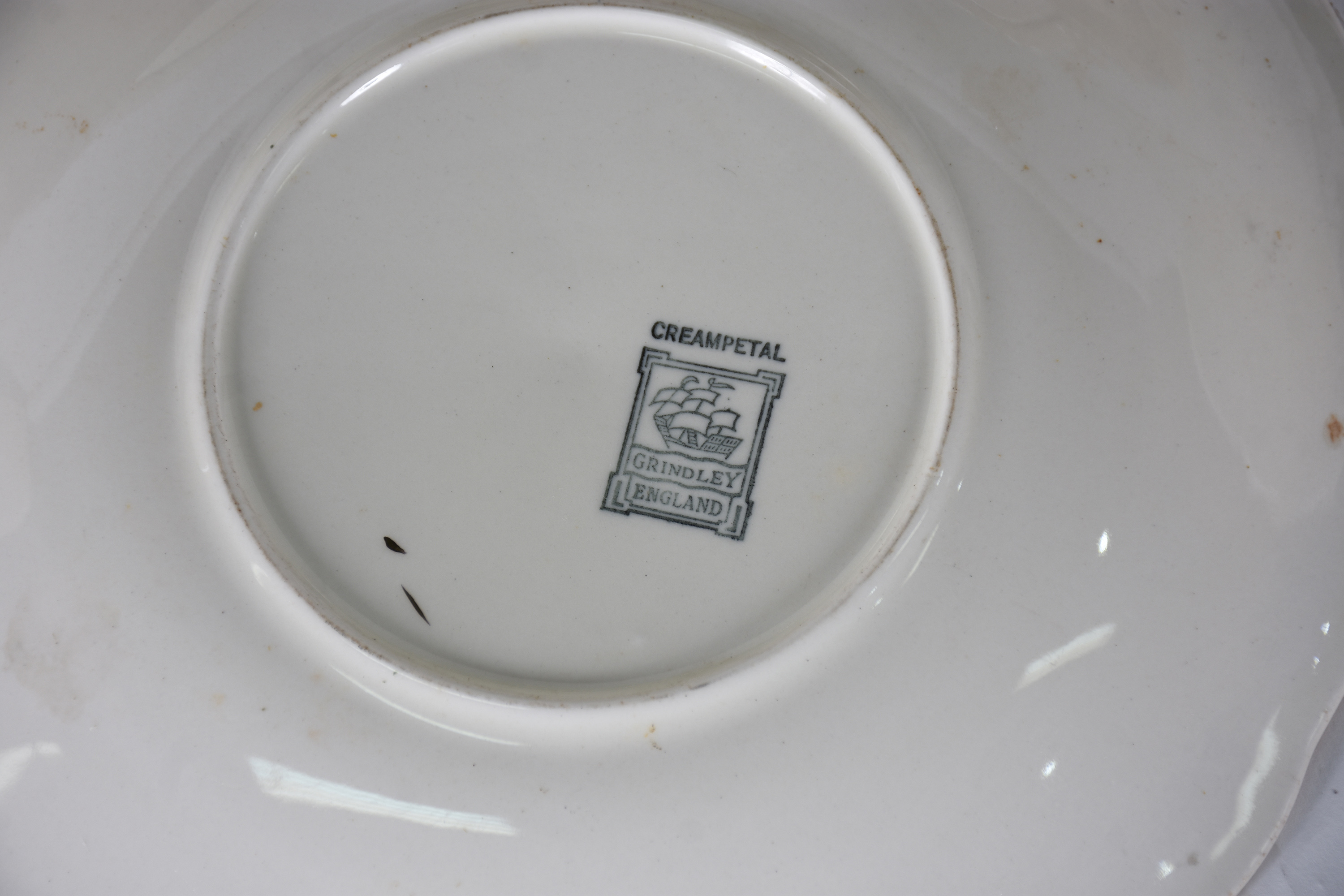 Aparelho de jantar de faiança inglesa GRINDLEY, creampetal, composto... - foto 3 de 4