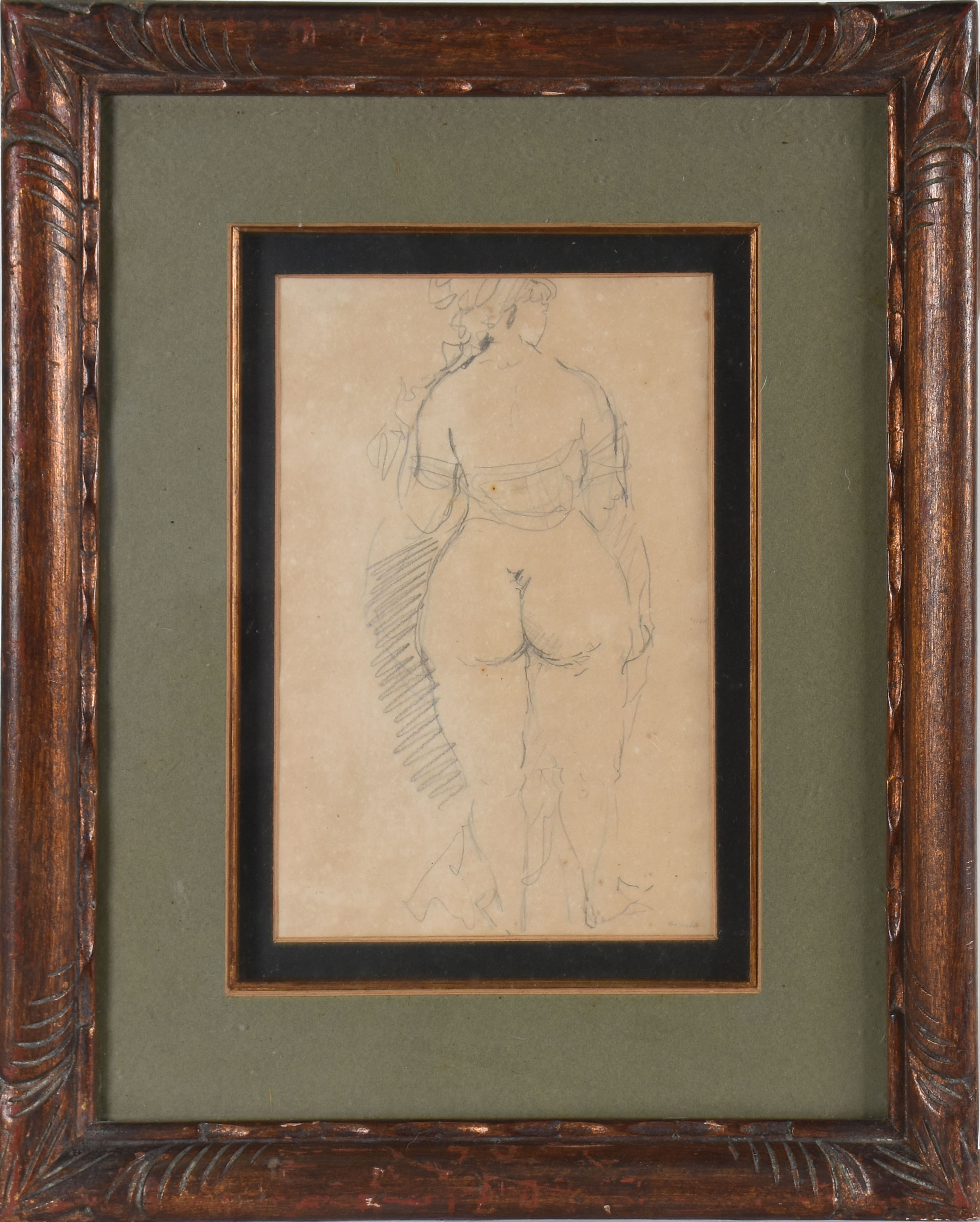 Milton Dacosta (1915-1988), Nú feminino - foto 1 de 3