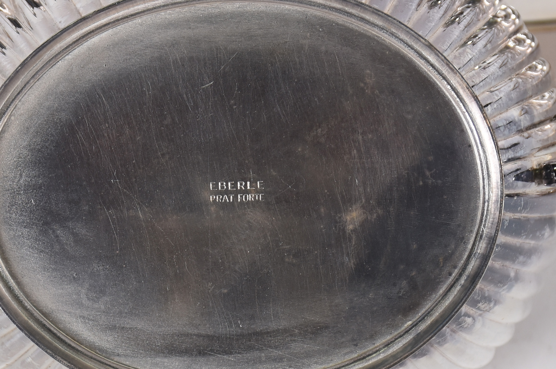 Baixela para chá e café de metal prateado EBERLE, composta de Bandeja... - foto 3 de 5