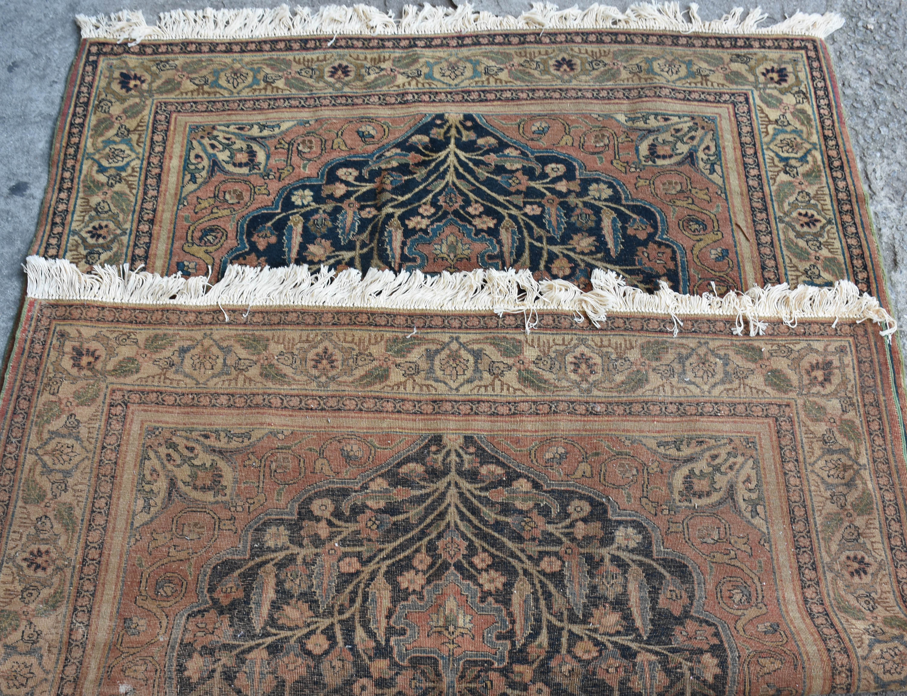 Tapete Tabriz Oriental ( rapé ) - foto 2 de 2