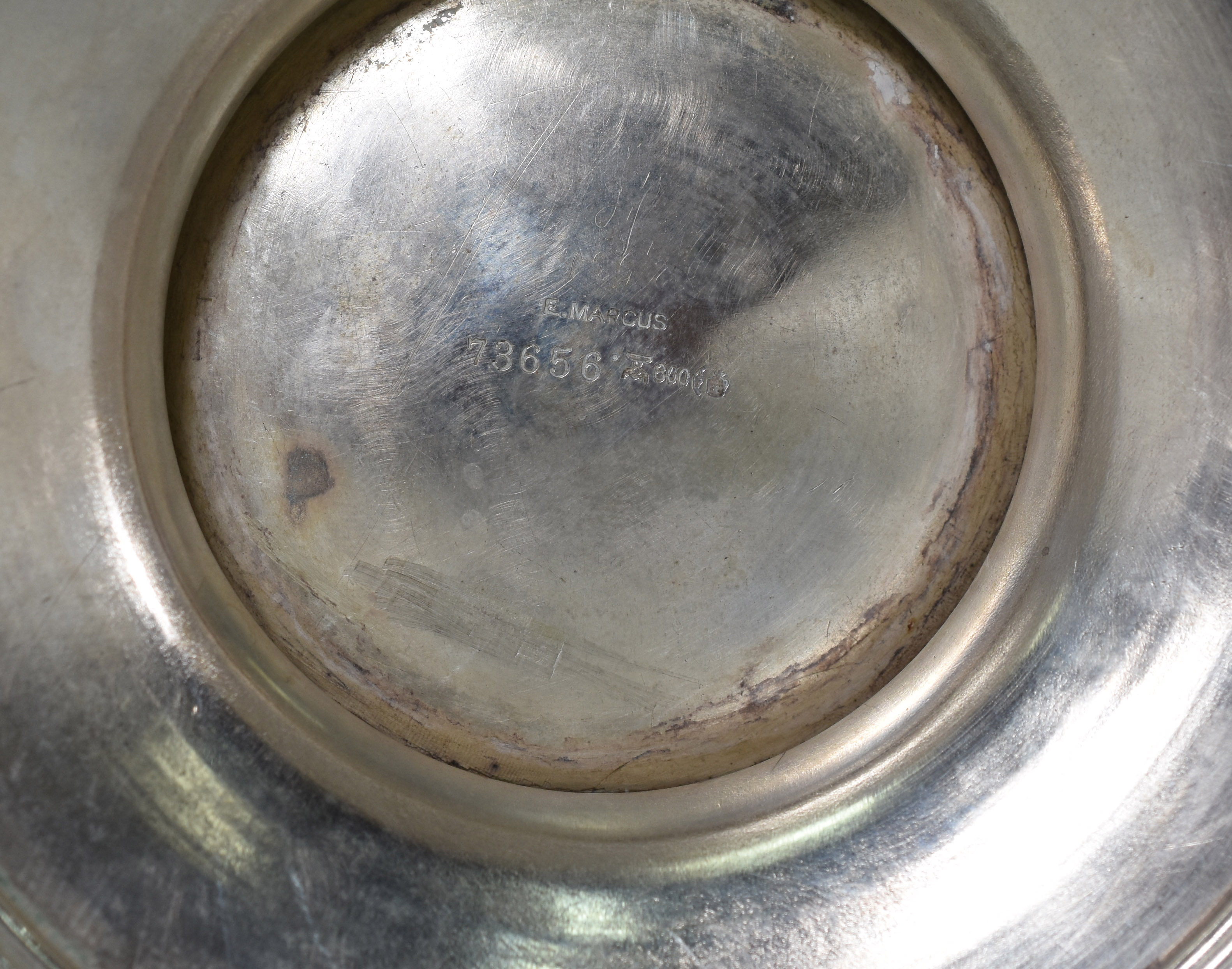 Vaso de prata contraste 800 mls, E.Marcus, ricamente trabalhado com... - foto 3 de 3