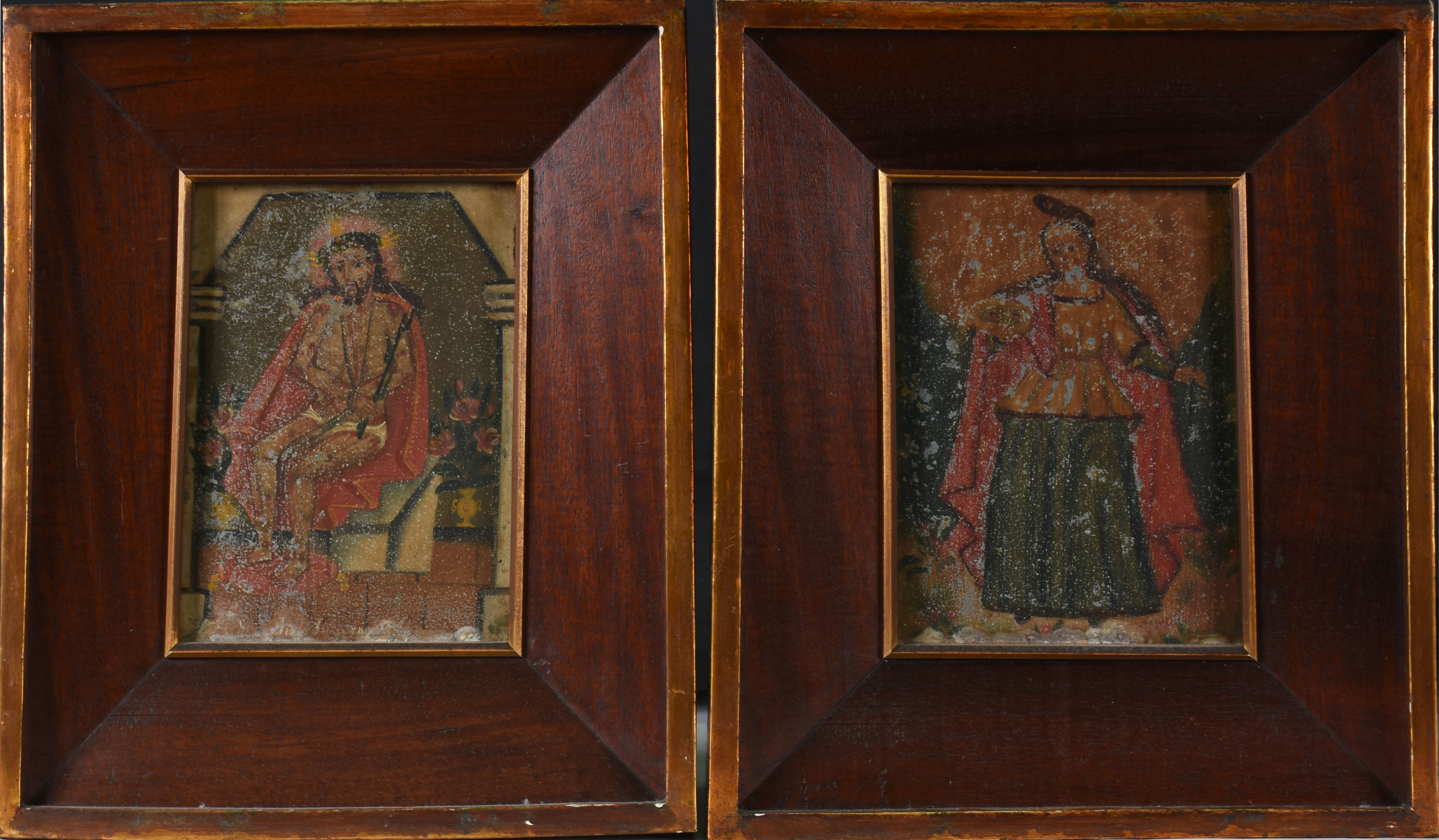 Escola Cusquenha (1538), Jesus e N.Sra. - foto 1 de 4