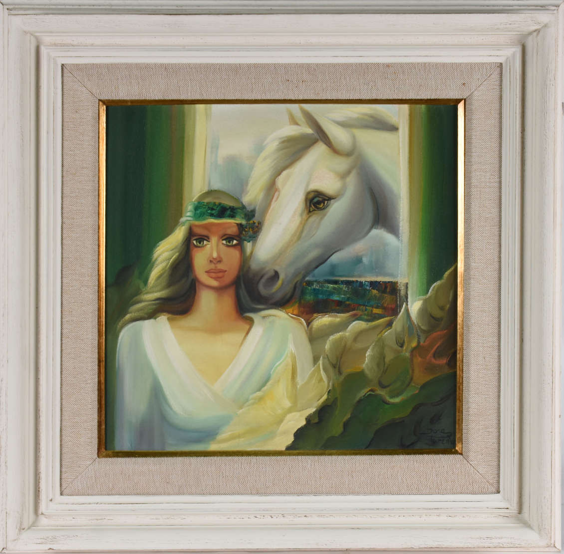 Mulher com cavalo, Dora Parentes, foto 1 de 3