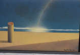 Ivan Freitas (1932-2006), Paisagem - a.s.e. , datado 1986