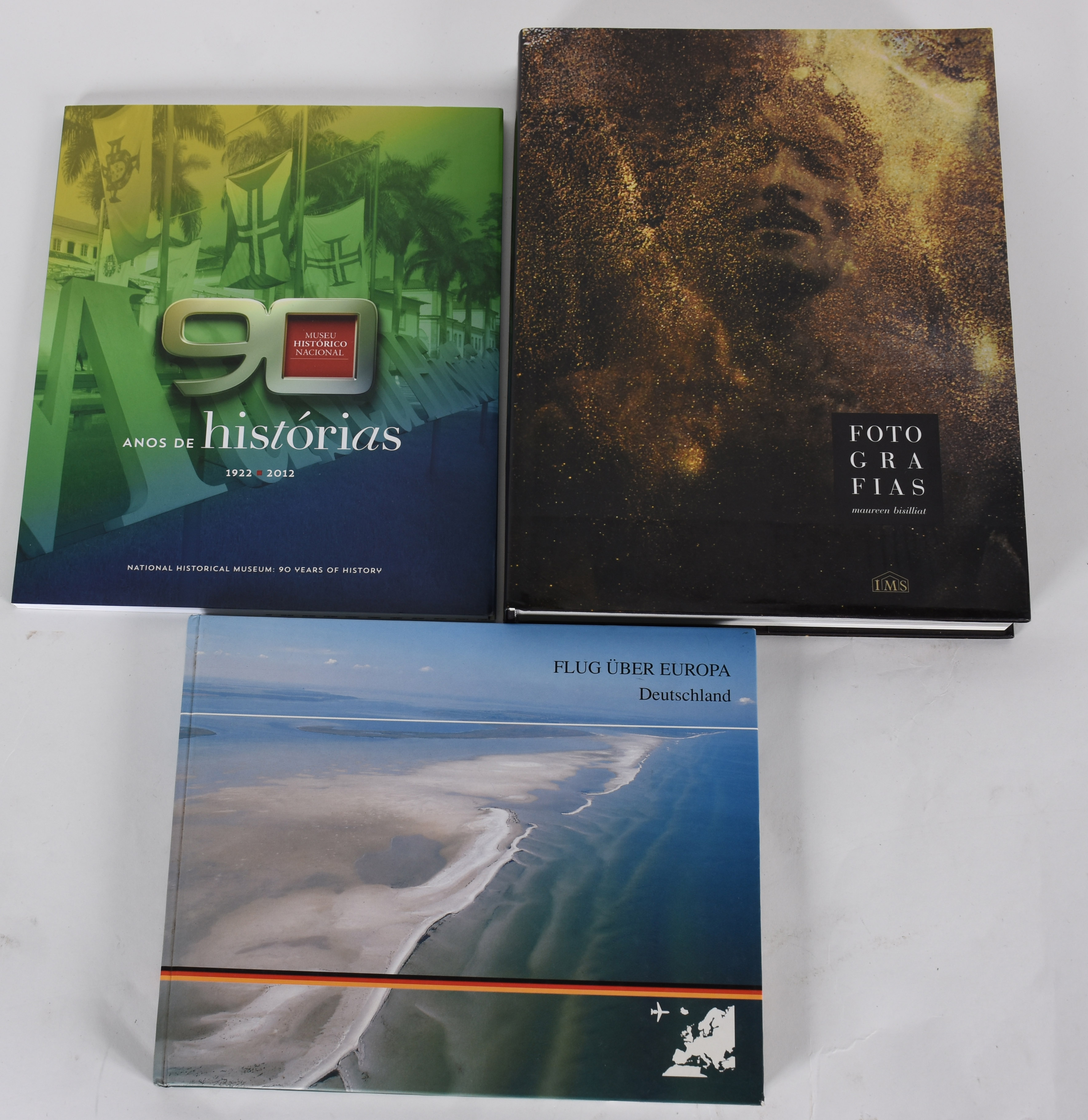 Três livros: -Flug Über Europa - Deutschand -90 Anos de histórias... - foto 1 de 7