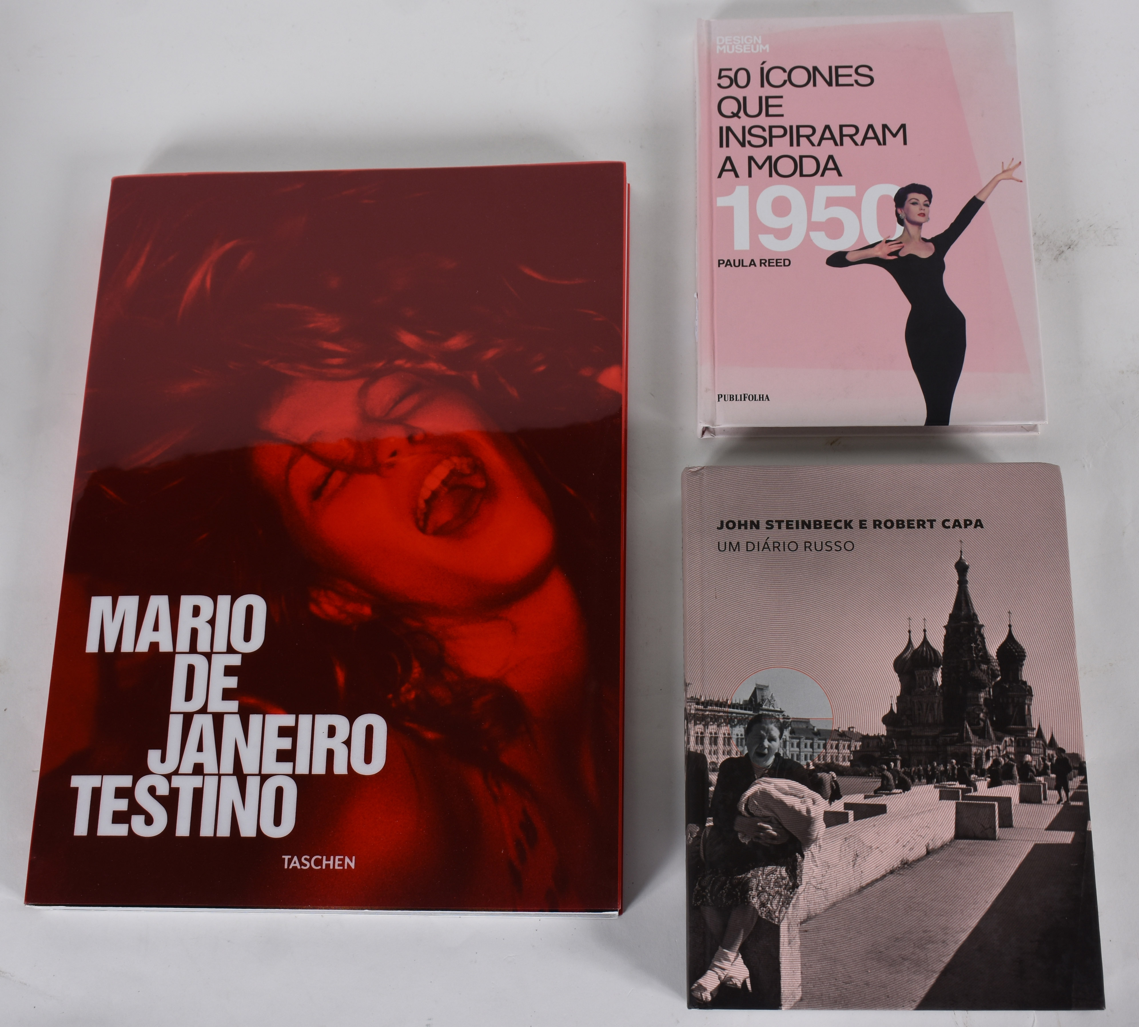 Três livros - Mario Testino - Rio de Janeiro - 35 x 25 - 50 Ícones... - foto 1 de 9