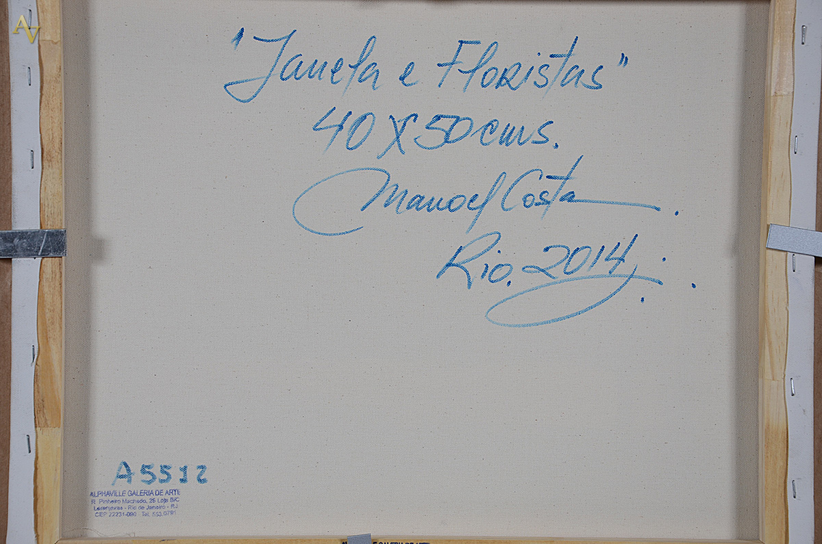 MANOEL COSTA - Florista - ost - 40 X 50 - foto 4 de 4