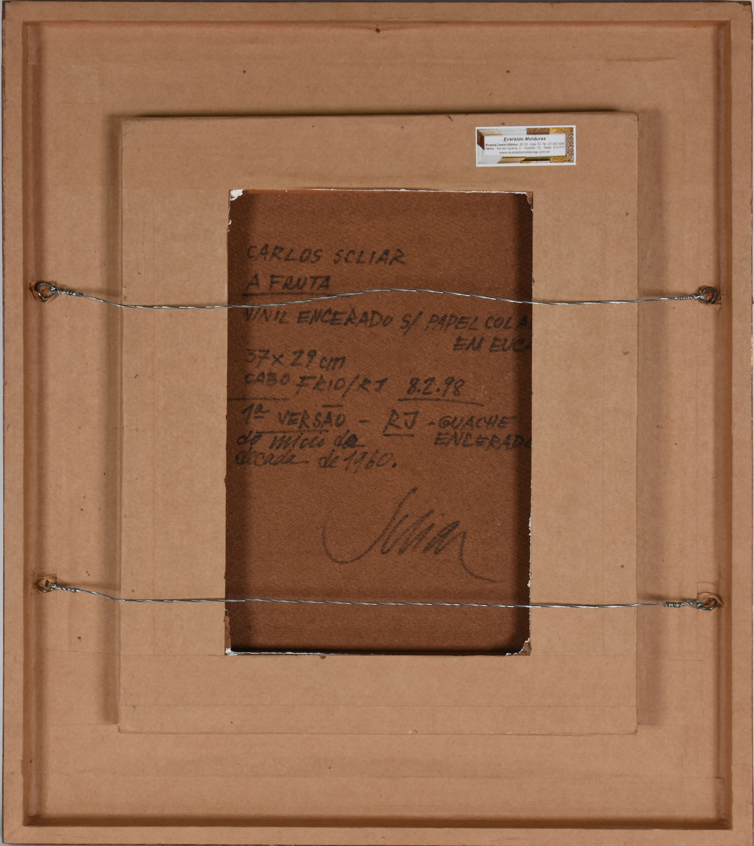 Carlos Scliar (1920-2001), A fruta - foto 3 de 3