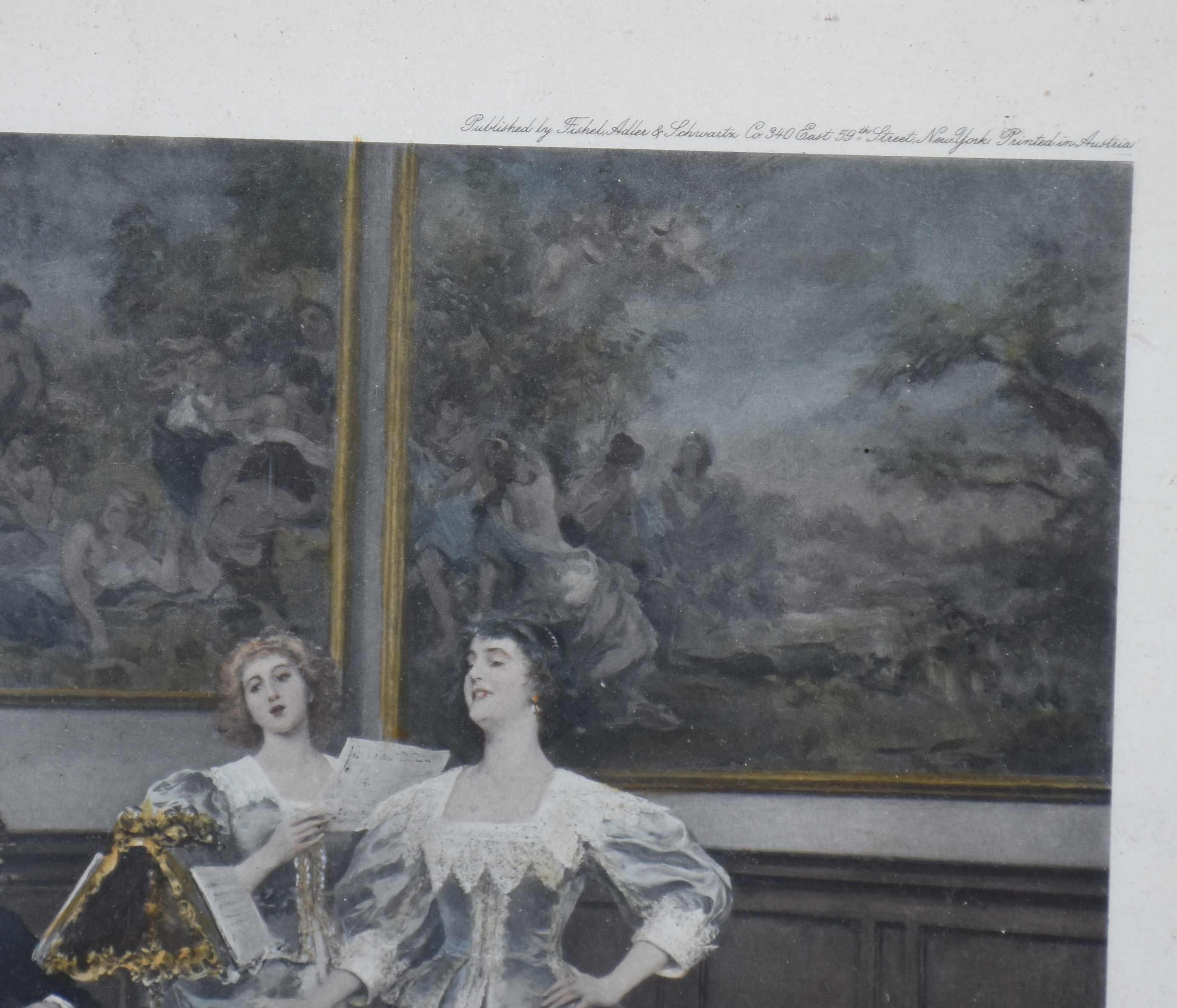 Três gravuras - De Concerte - 28 x 37 - Fresa - 29 x 23 - Joseph... - foto 5 de 7