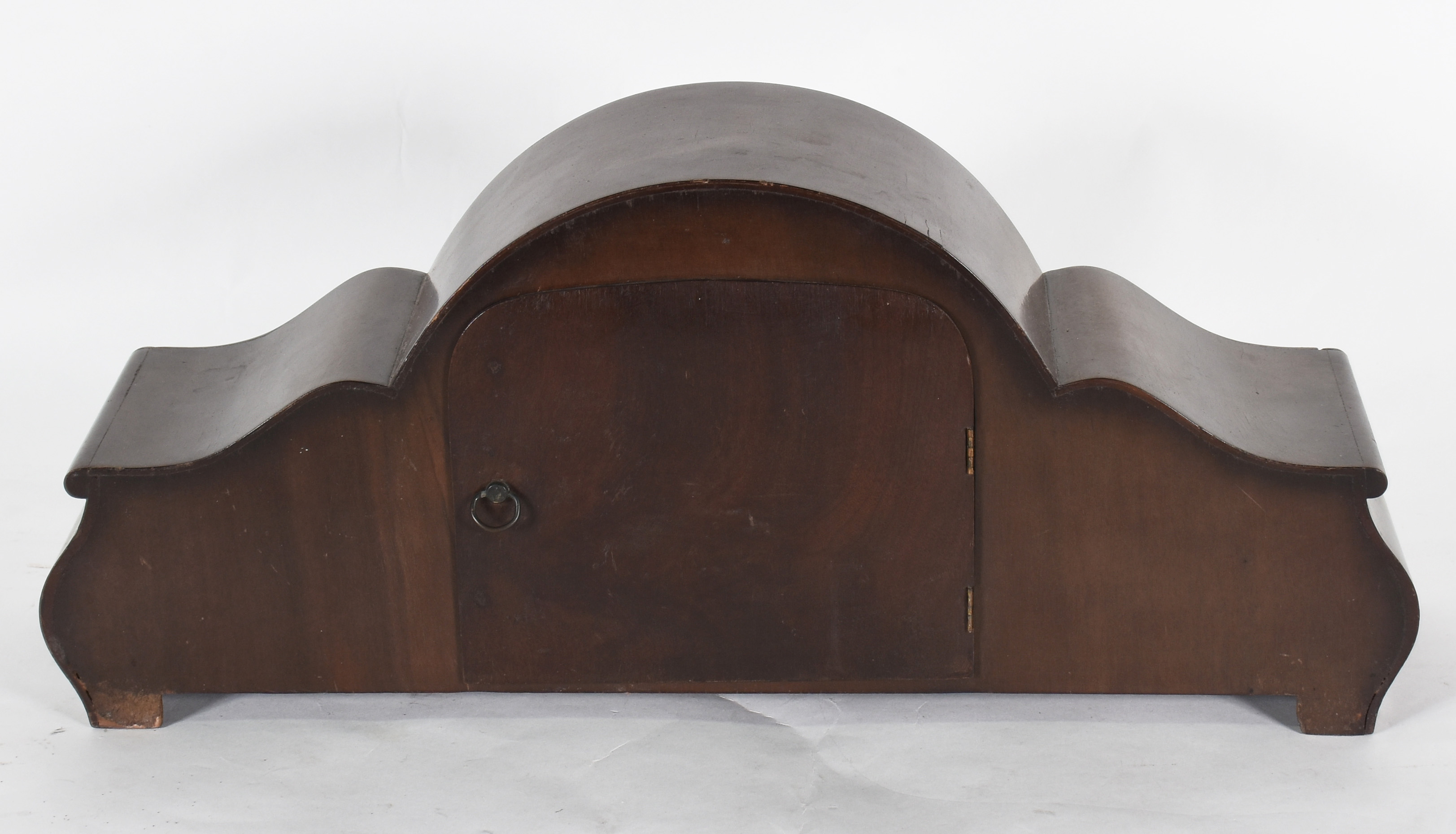 Relógio de mesa com caixa de madeira da marca Sorel ( máquina... - foto 4 de 6
