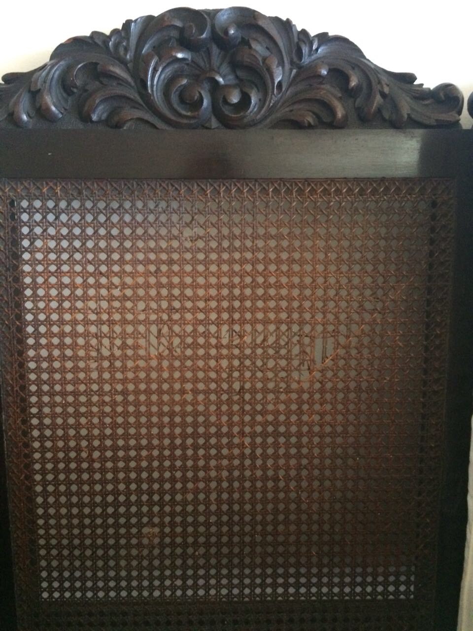 Conjunto de sofá de 3 lugares e par de poltronas com palhinha dupla e... - foto 3 de 7