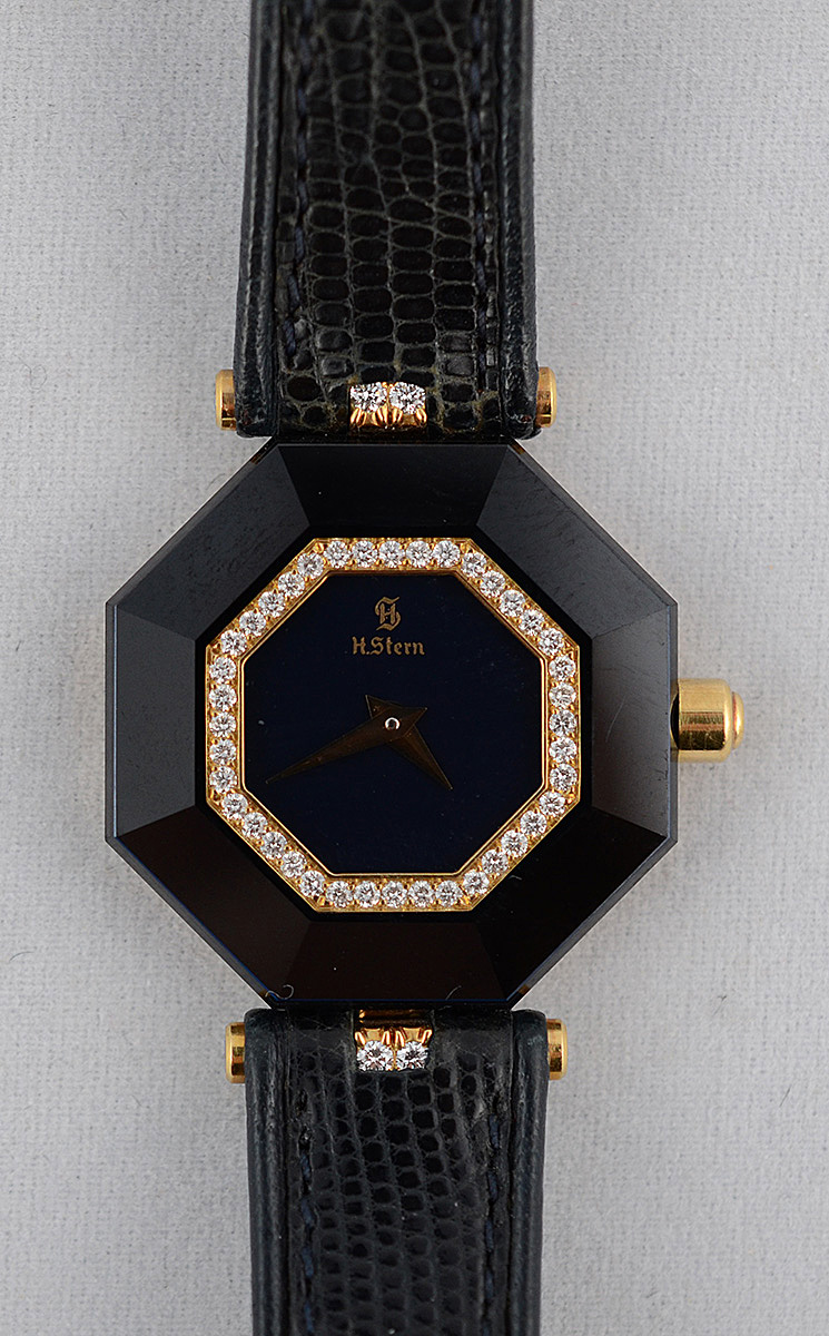 HSTERN - Relógio feminino, a quartz de ouro 18 k na caixa, mostrador... - foto 1 de 5