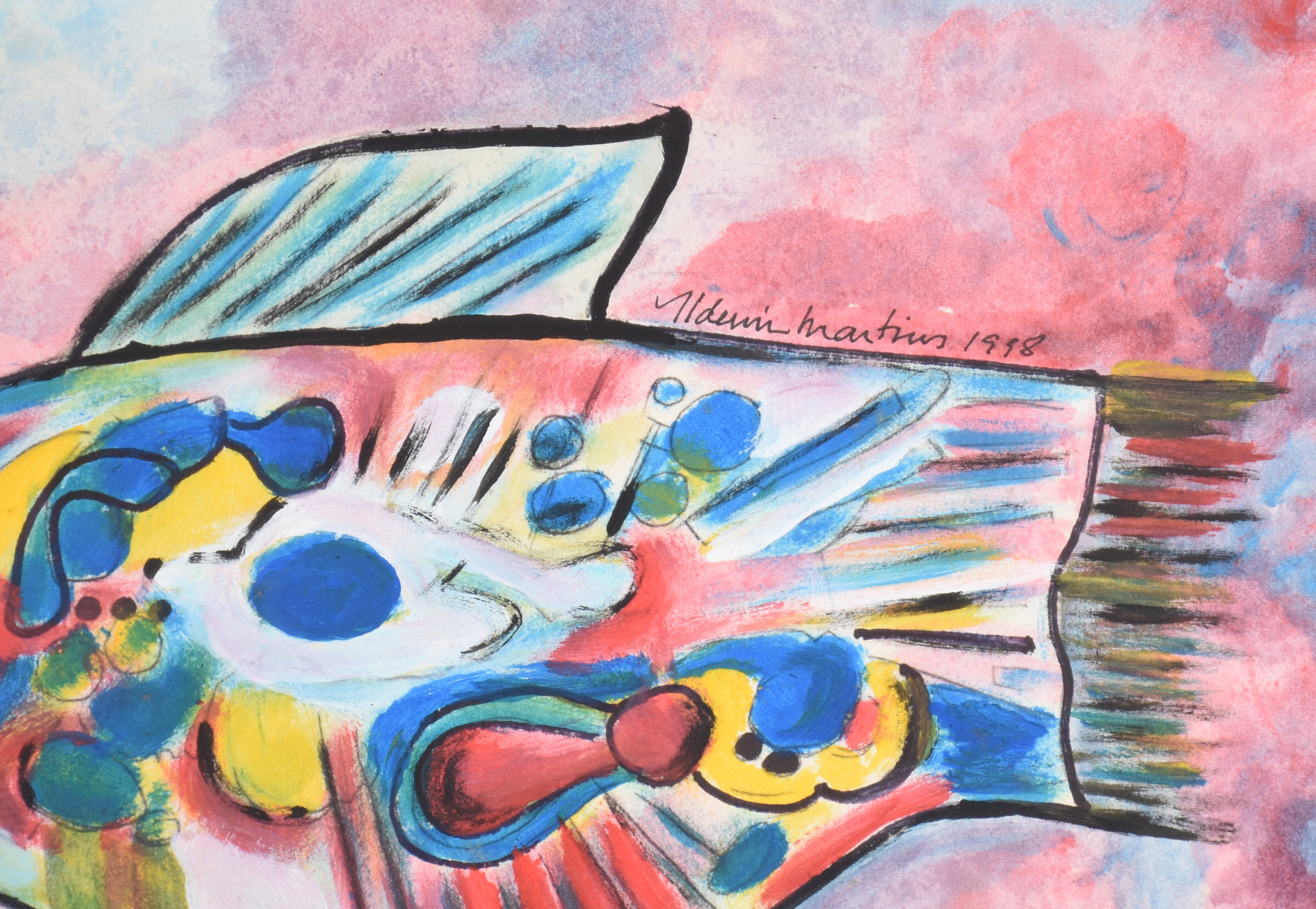Aldemir Martins (1922-2006), Peixe - foto 2 de 3