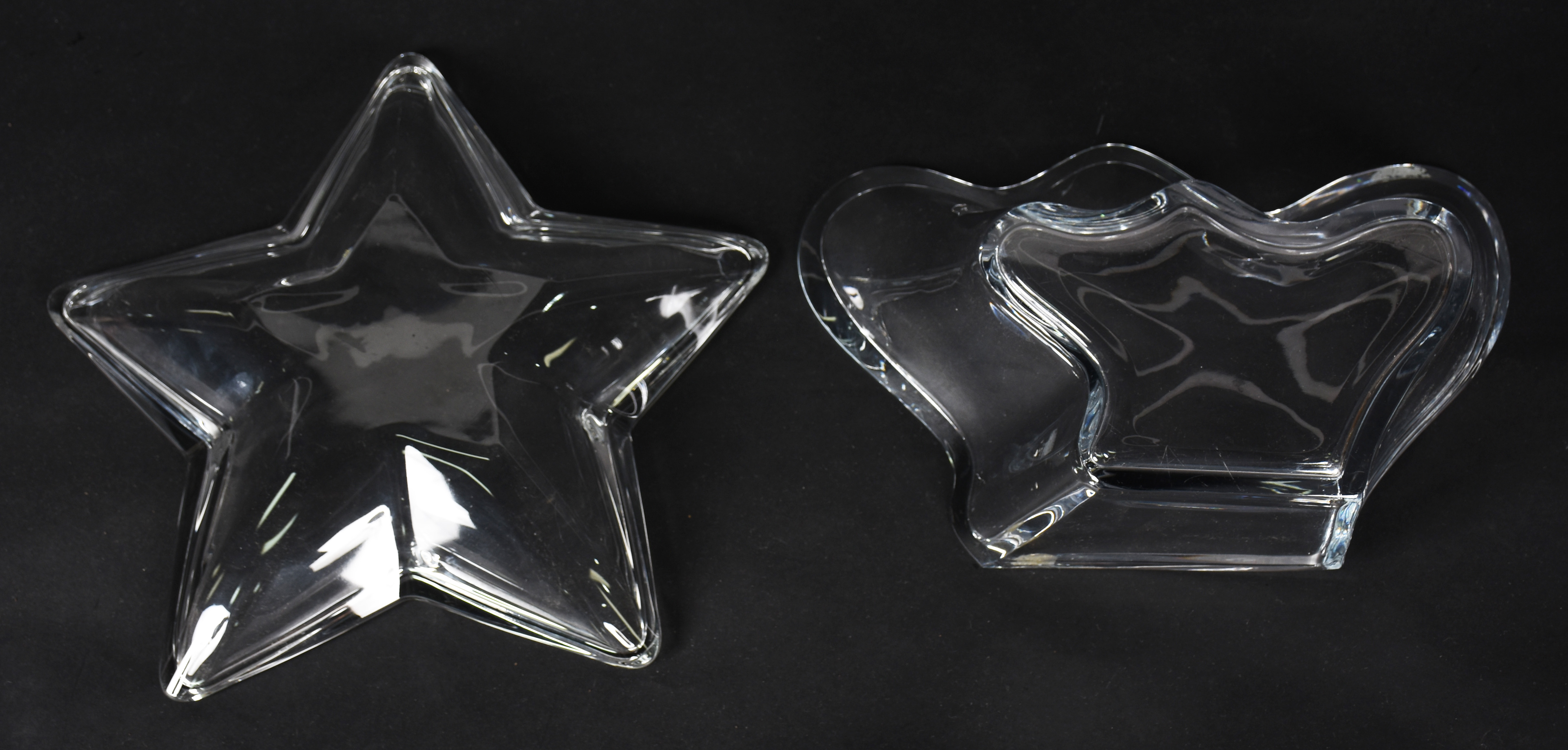 Duas peças de cristal. - foto 4 de 4