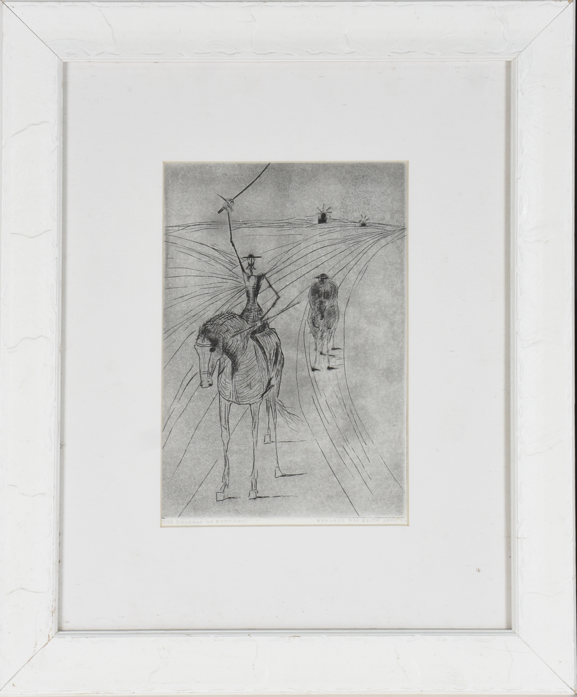 Cândido Portinari (1903-1962), D. Quixote - foto 1 de 4