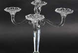 Candelabro de cristal para 5 velas. - Candelabro de cristal para 5 velas.