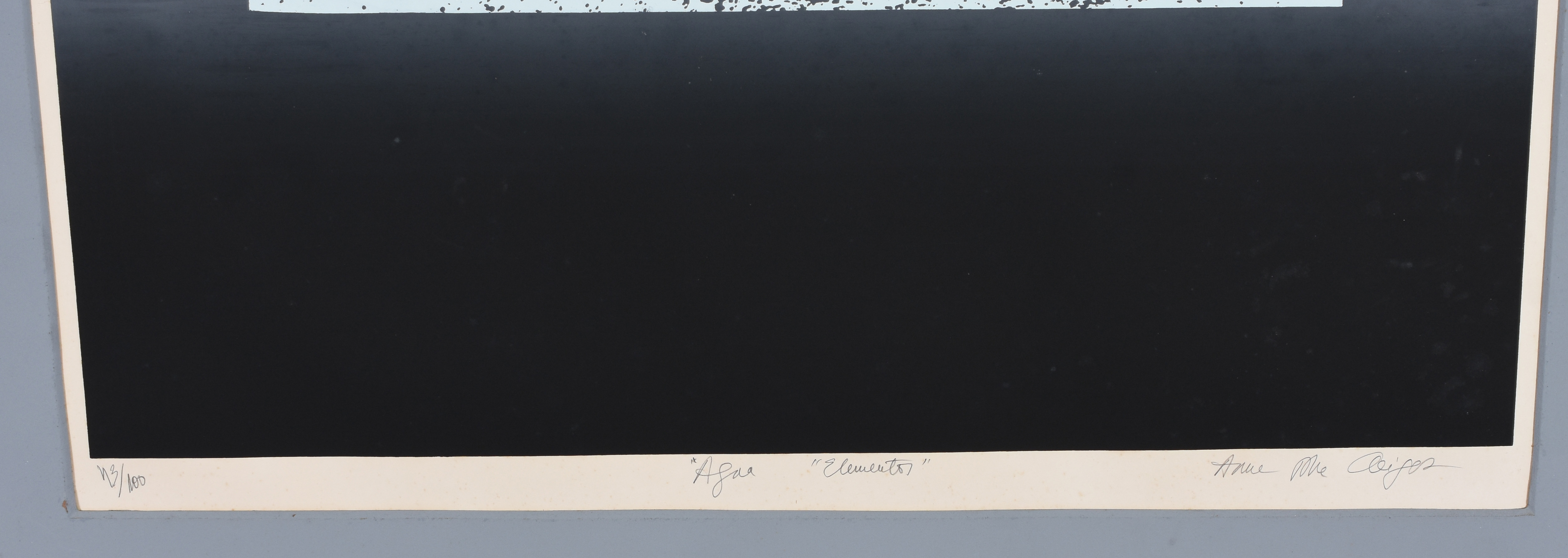 Anna Bella Geiger (1933), Elementos "Água" - foto 2 de 3