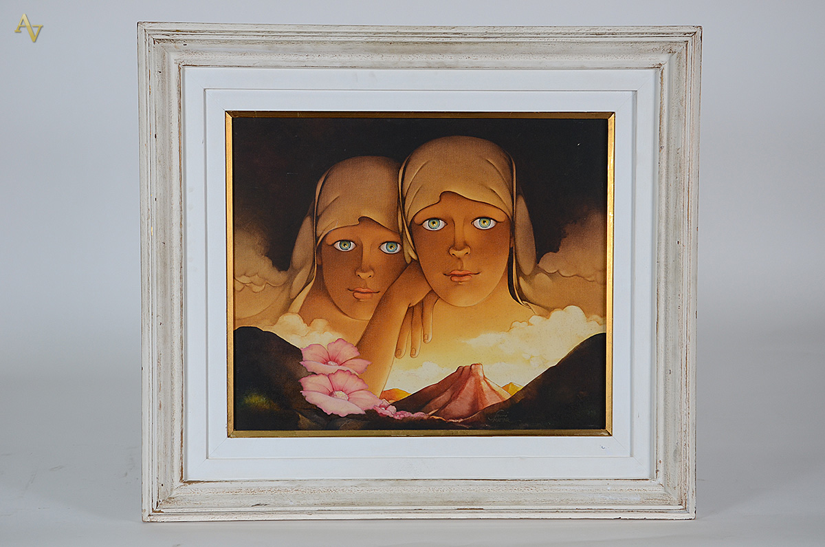 SAMI MATTAR - Figuras - ost - 55 x 46 - 1986 - foto 1 de 4