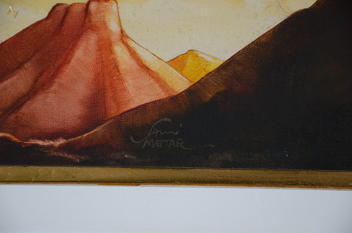 SAMI MATTAR - Figuras - ost - 55 x 46 - 1986 - foto 3 de 4