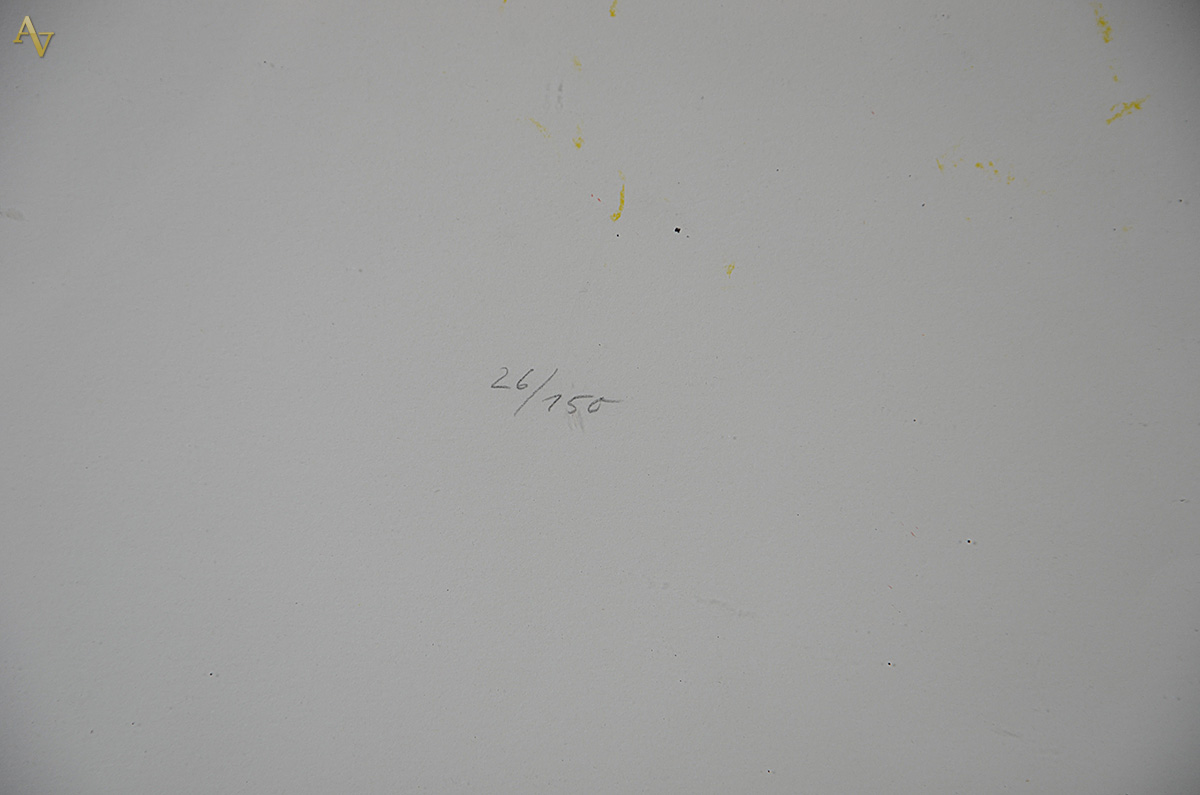ANTONI TAPIES - Abstrato - serigrafia 26/150 - 40 x 56 - foto 4 de 4