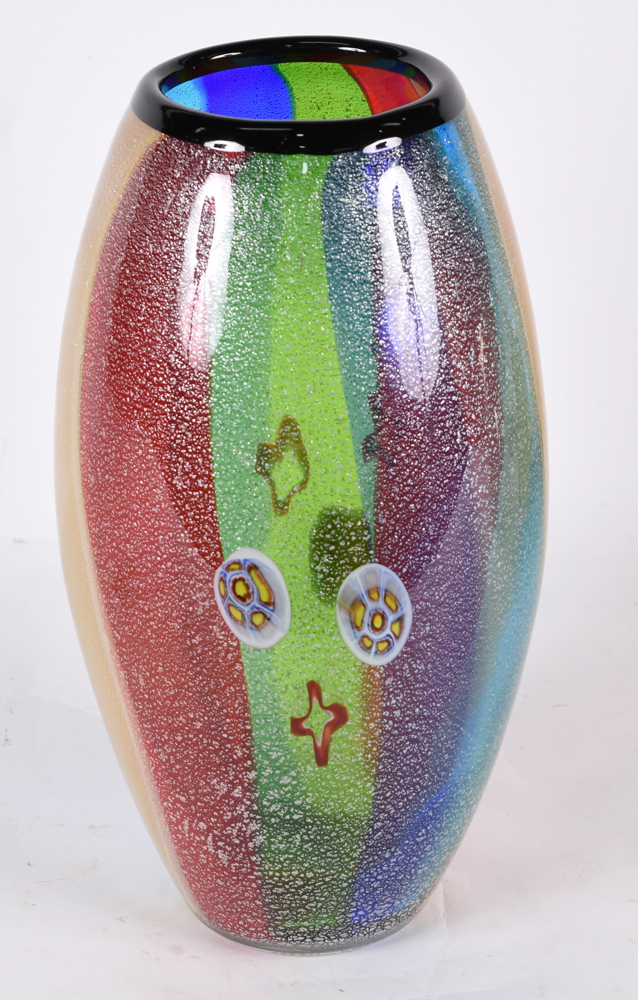 Jarro de murano multicor. Altura 43 cm - foto 1 de 3