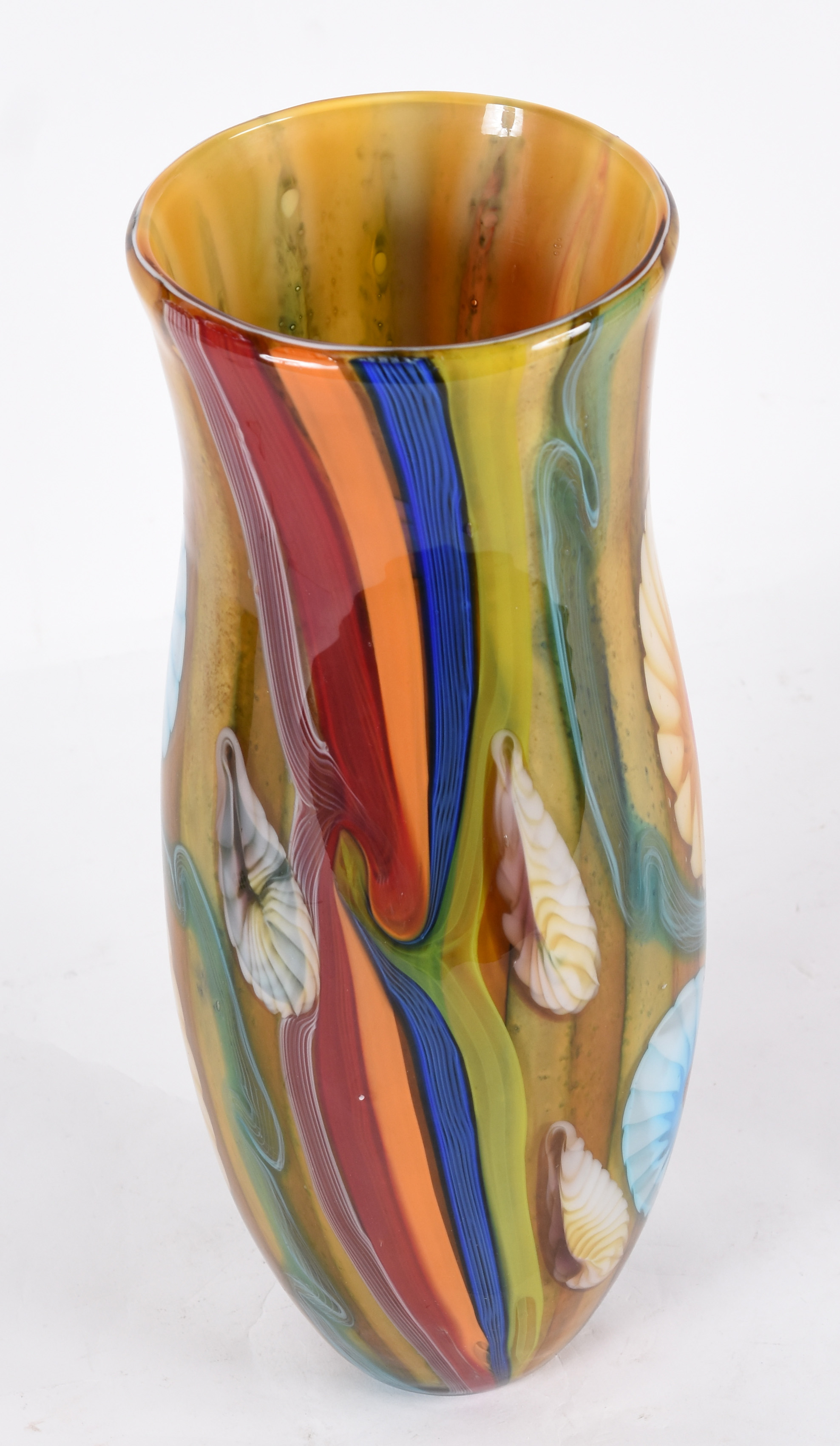 Vaso de Murano com flores 39 cm. - foto 3 de 3
