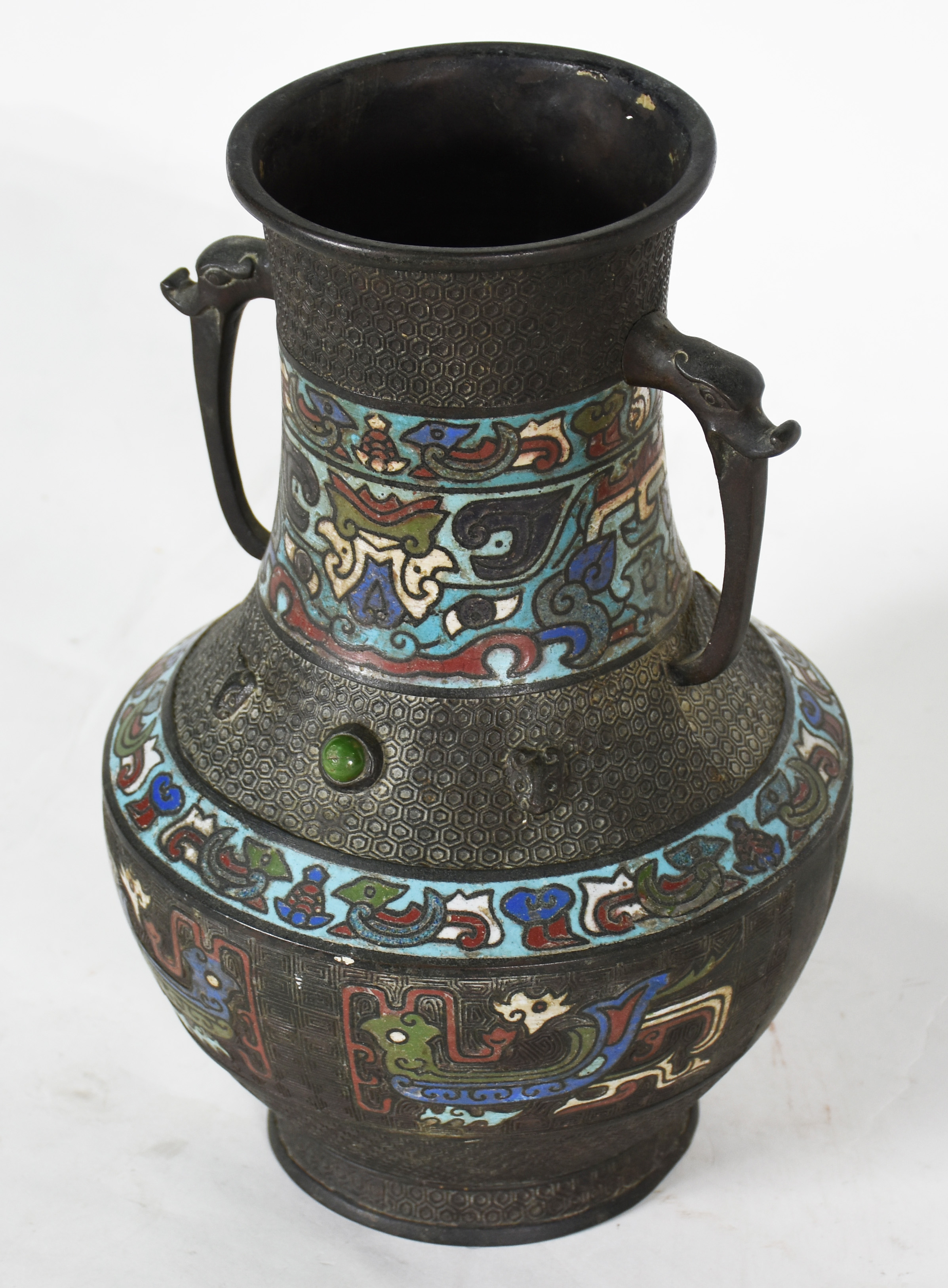 Vaso cloisoné ( alça solta ) - foto 2 de 5