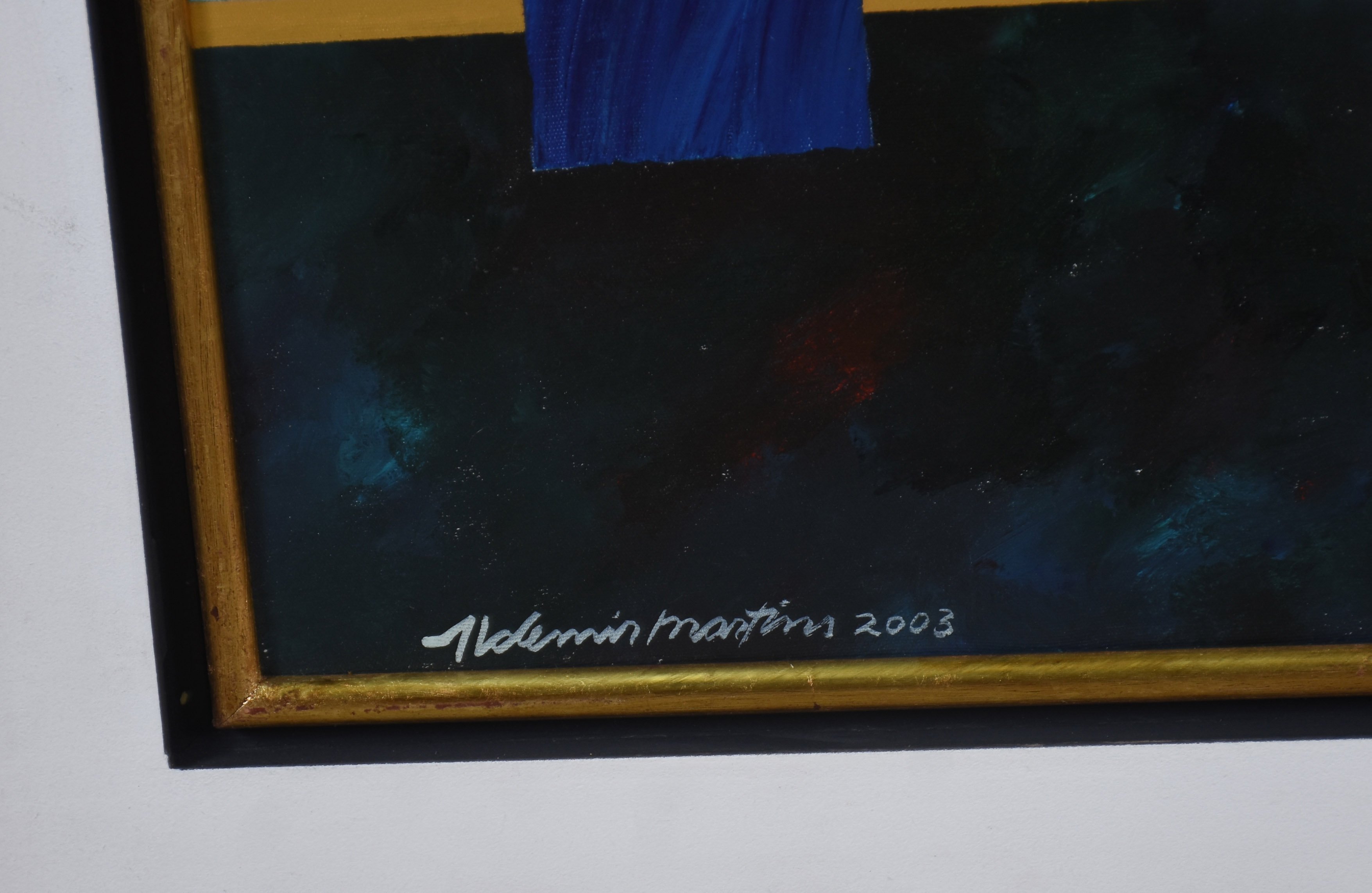 Aldemir Martins (1922-2006), Gato vermelho com vaso de flores - foto 2 de 6