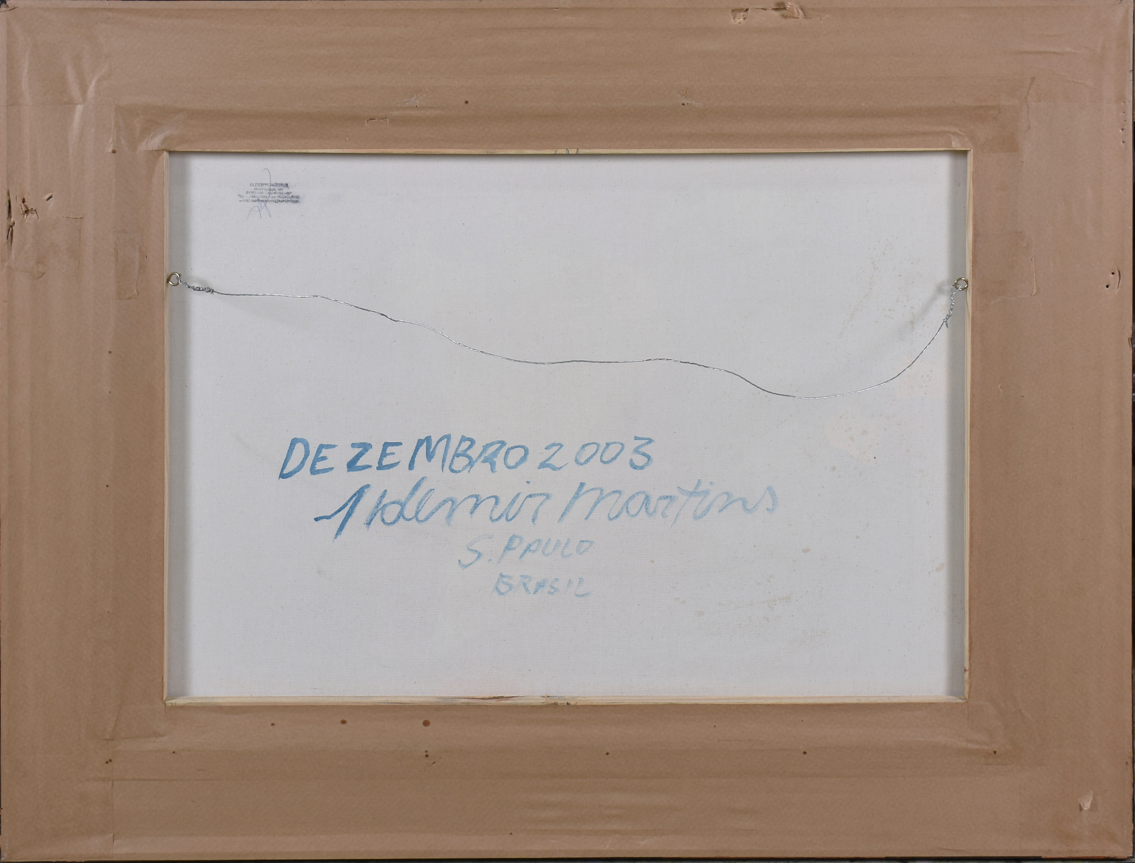 Aldemir Martins (1922-2006), Gato vermelho com vaso de flores - foto 5 de 6