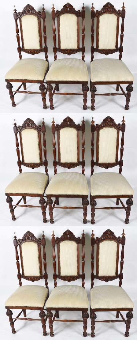 Mesa de jantar de madeira nobre, estilo colonial brasileiro, tampo de... - foto 3 de 5