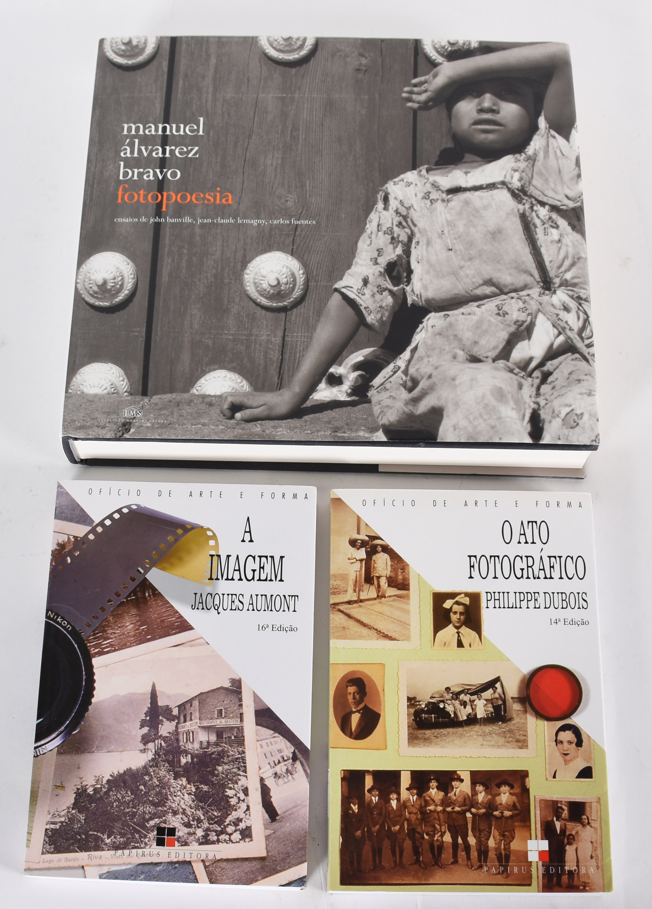 Três livros . - O ato fotográfico - Philippe Dubois , 14º edição - A... - foto 1 de 9