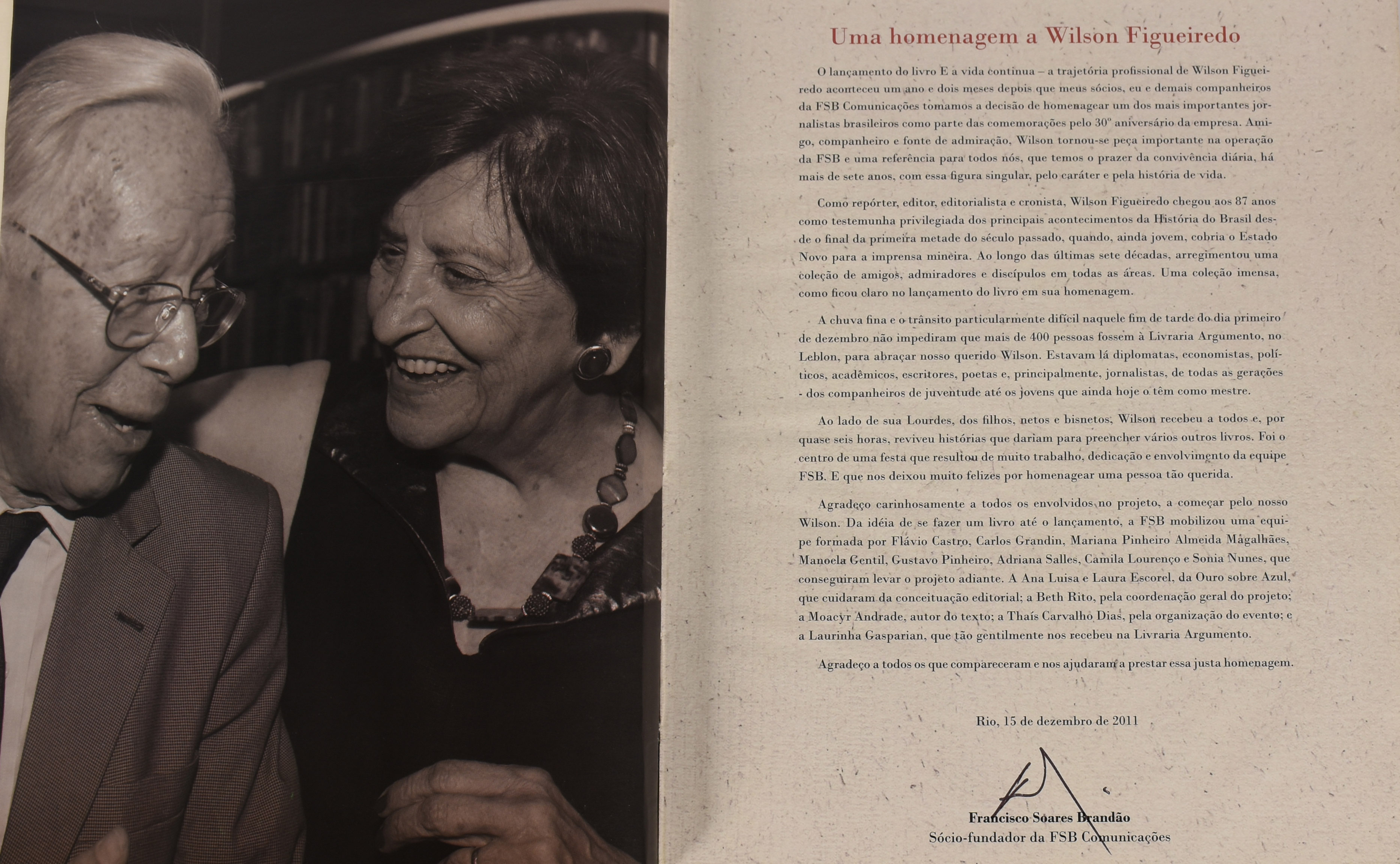 Três livros, - E a vida continua - Homenagem a Wilson Figueredo - 26... - foto 5 de 9