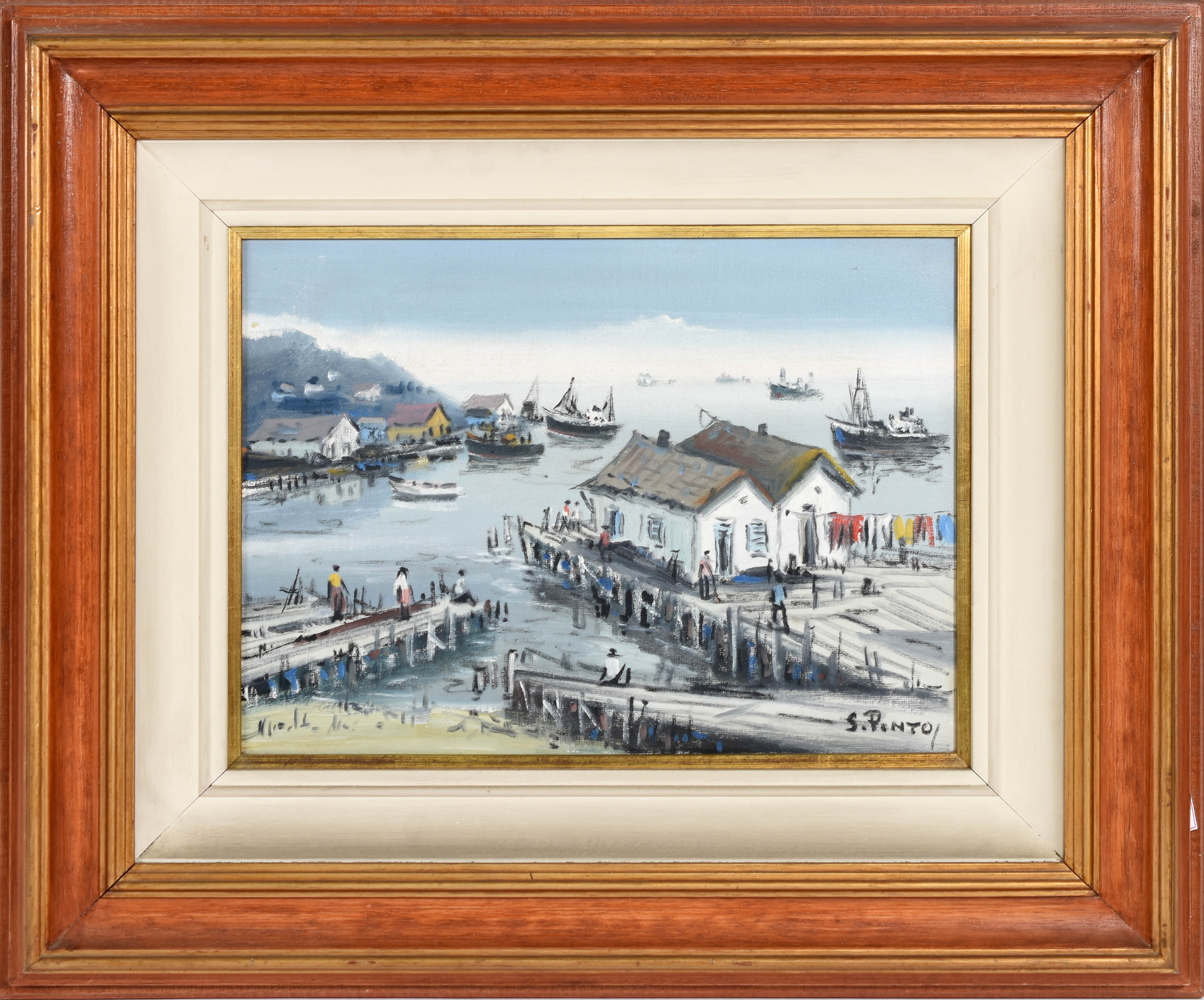 Sylvio Pinto (1918-1997), Casas de pescadores - foto 1 de 3