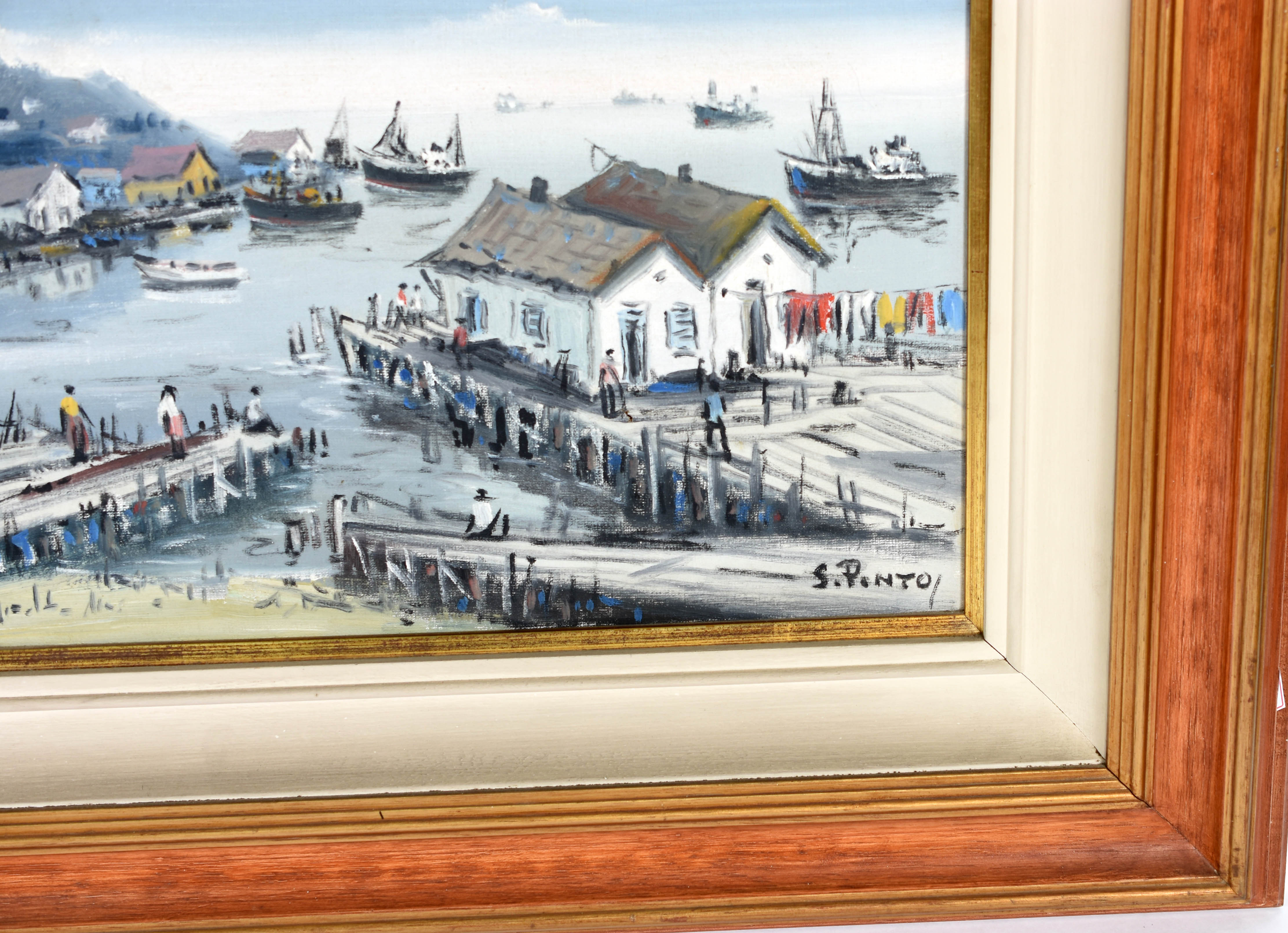 Sylvio Pinto (1918-1997), Casas de pescadores - foto 2 de 3