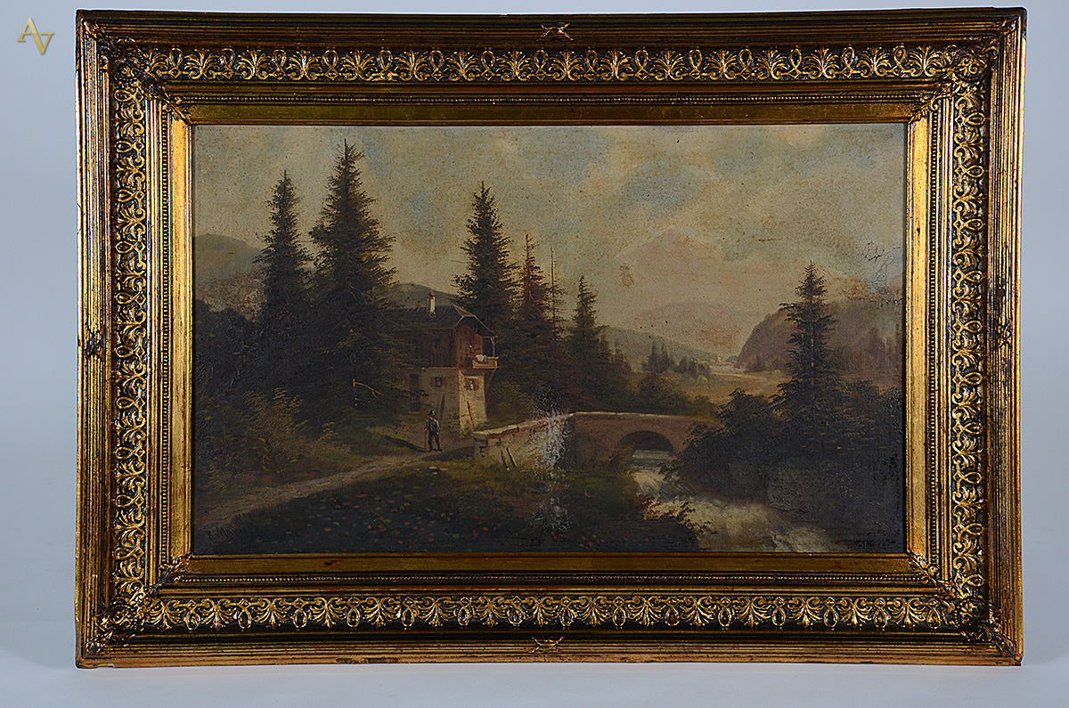 R. MARIOLO - Paisagem - ost - 40 x 66 - foto 1 de 3