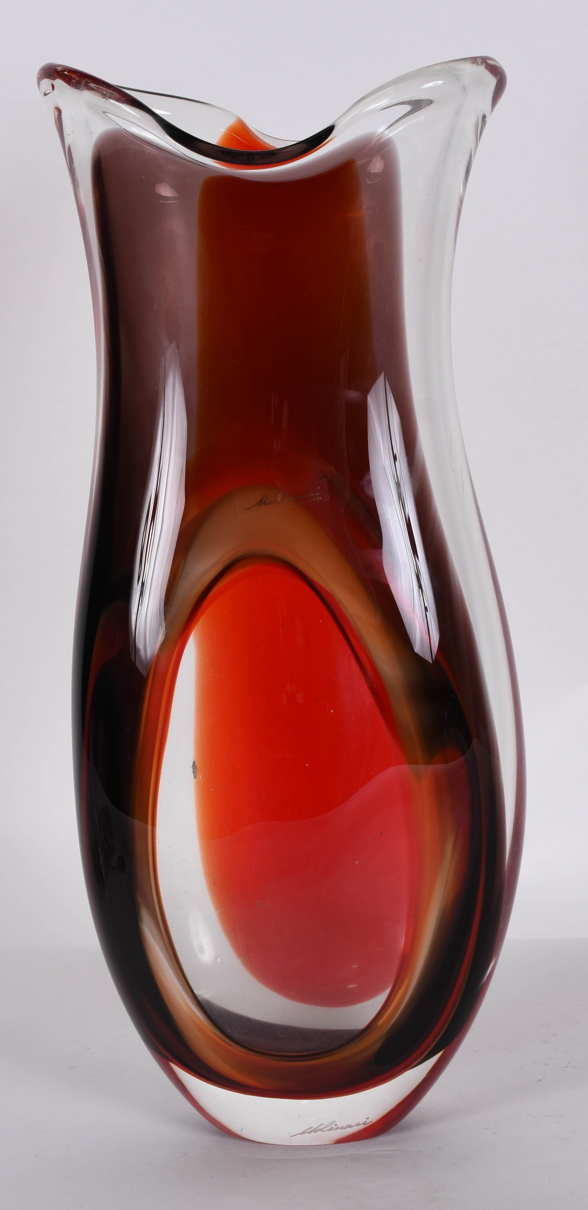 Vaso de Murano , assinado - foto 1 de 6