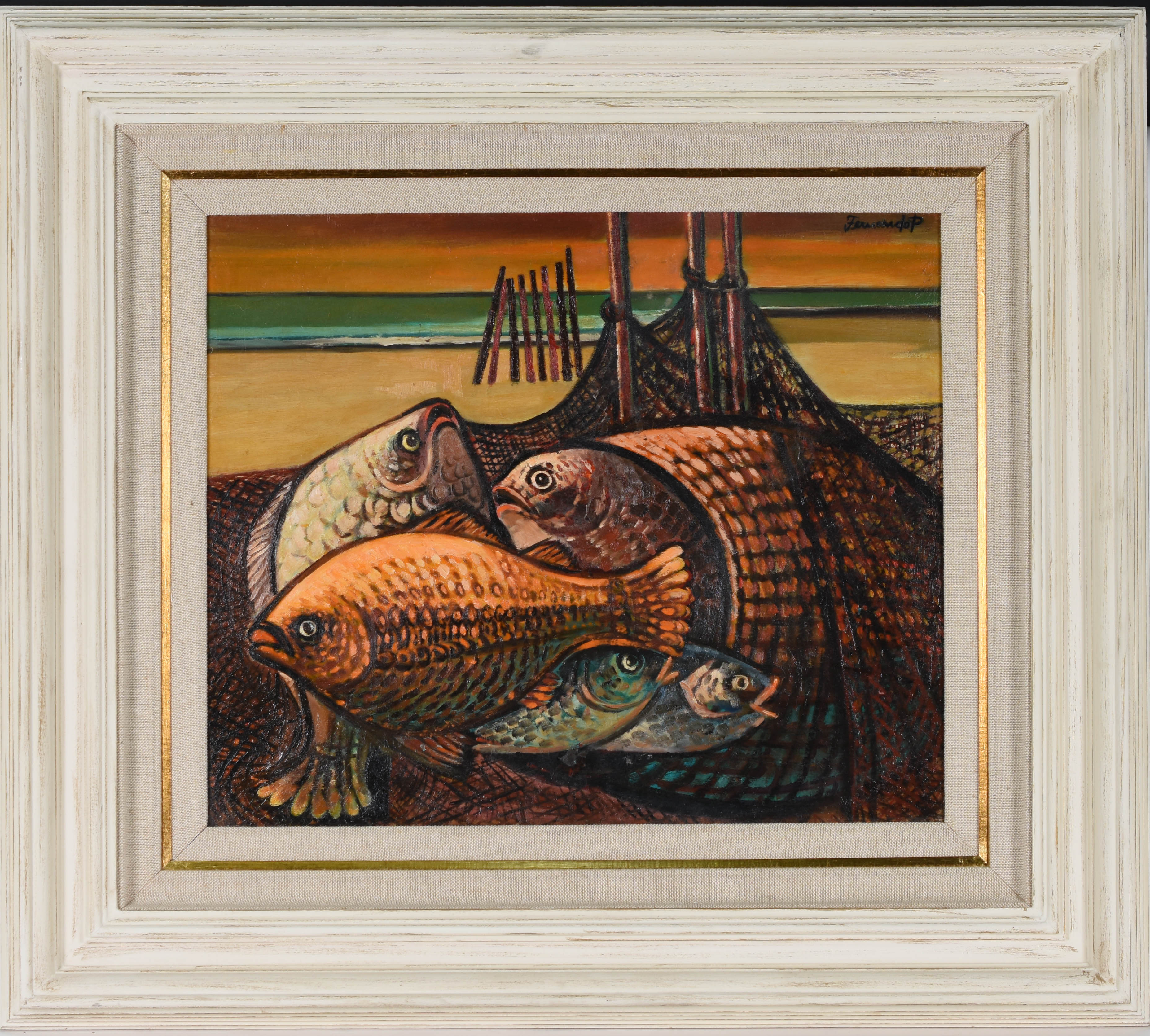 Fernando P. (1917-2005), Samburá  de peixes - foto 1 de 3