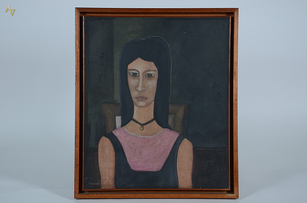 GERSON DE SOUZA - A Galêga - ose - 55 x 46 - Rio 1964 - foto 1 de 4